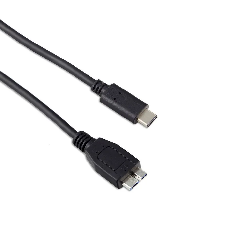 targus-acc925eux-usb-c-zu-micro-b-kabel-100-cm-10-gbps-3a-schwarz image 1