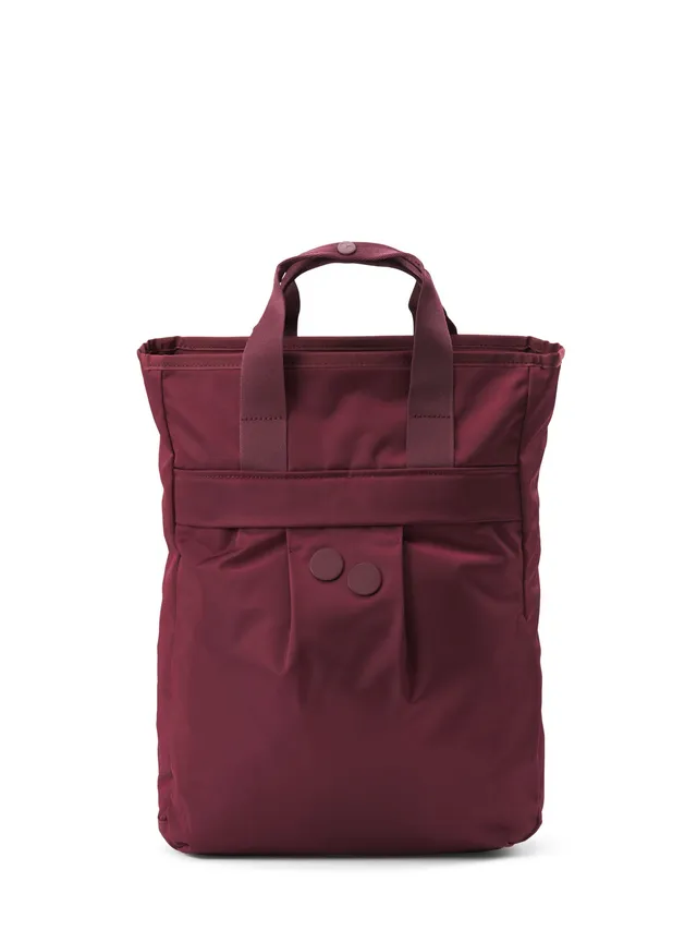pinqponq-komo-rucksack-tote-glazed-red image 1