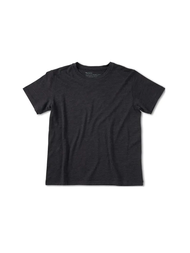 pinqponq-t-shirt-merino-female-dark-grey-melange image 1