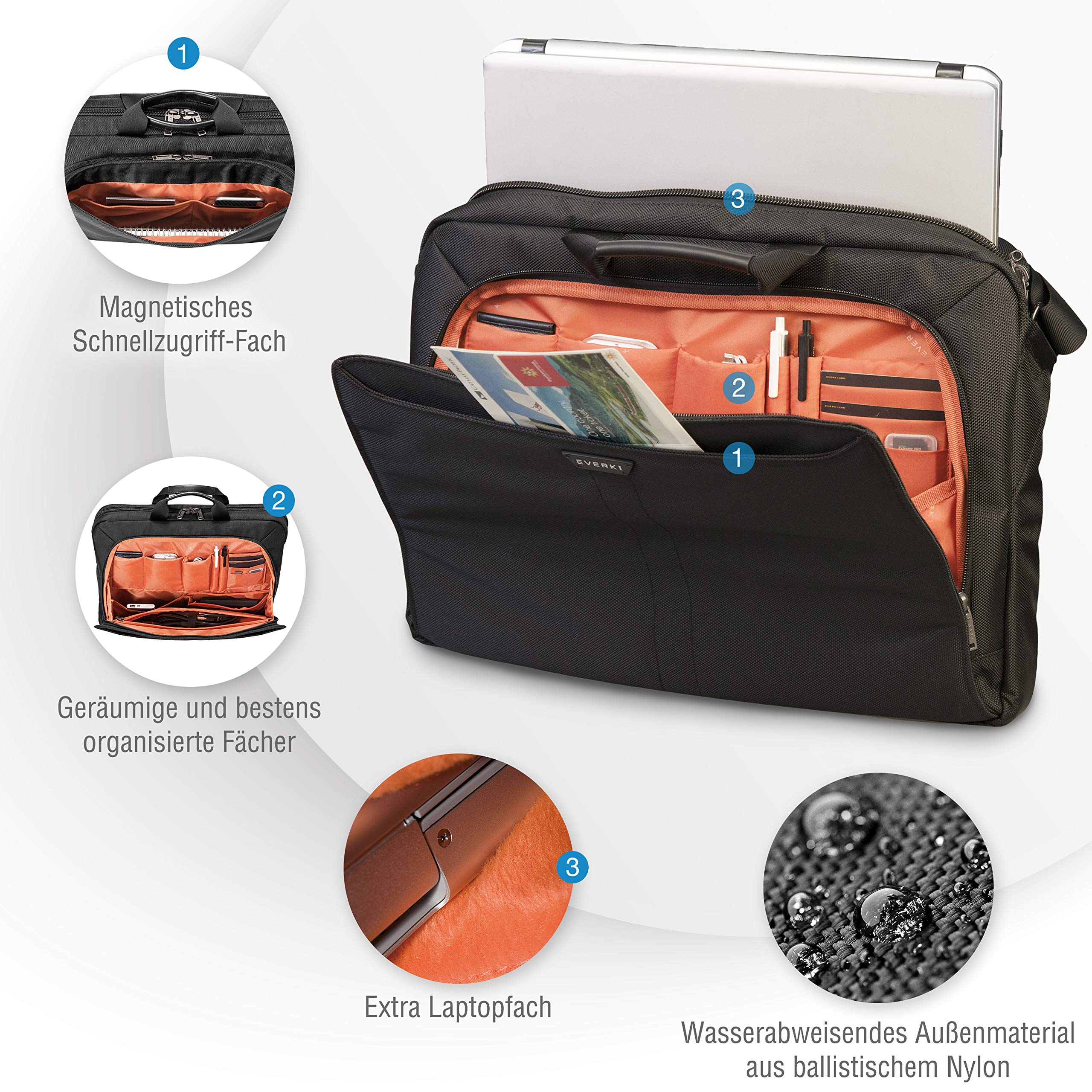 everki-lunar-laptoptasche-bis-18-4-zoll-schwarz-mit-trolley-lasche image 4