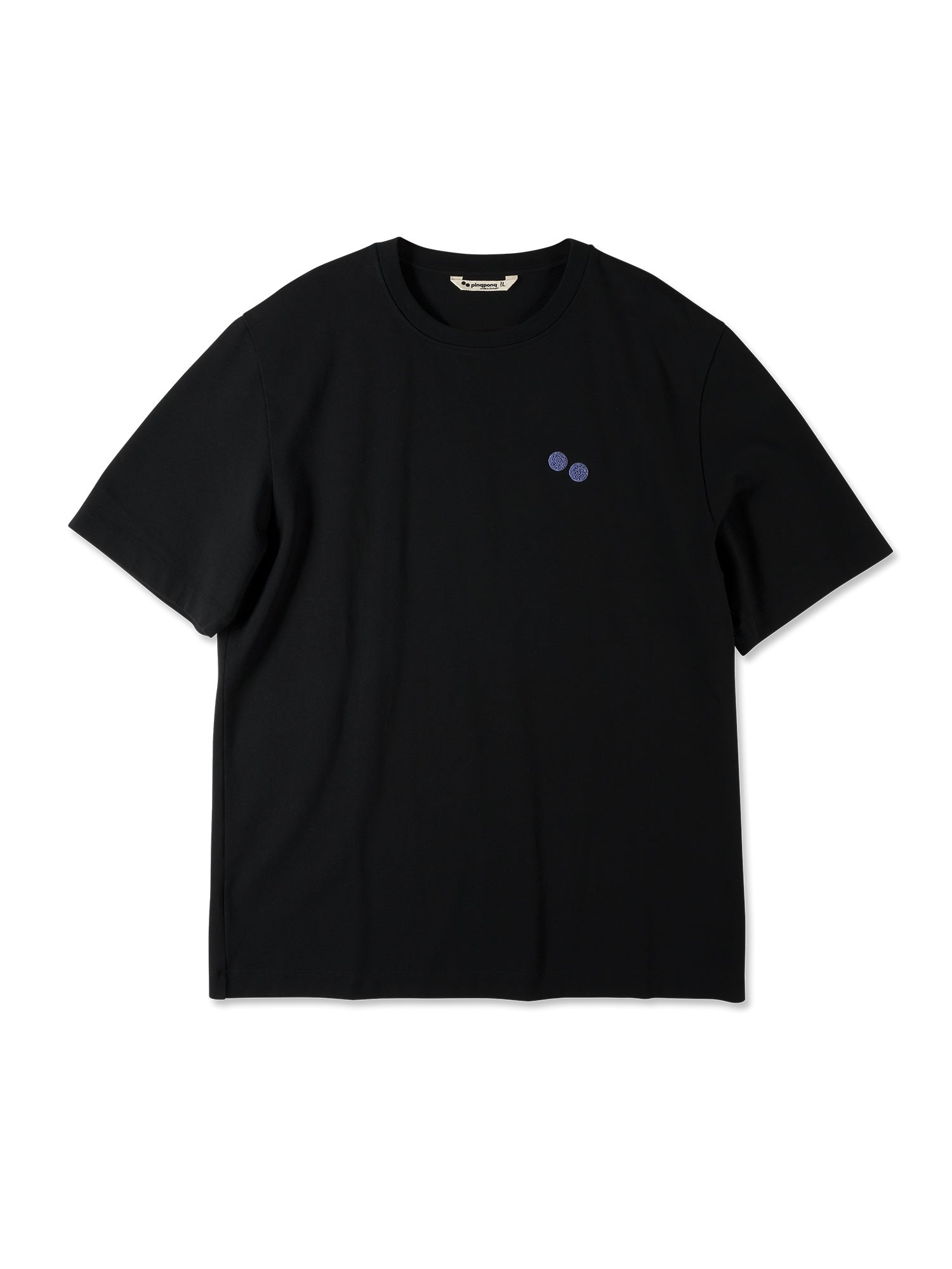 pinqponq-t-shirt-cotton-male-black-frottee-pool image 2