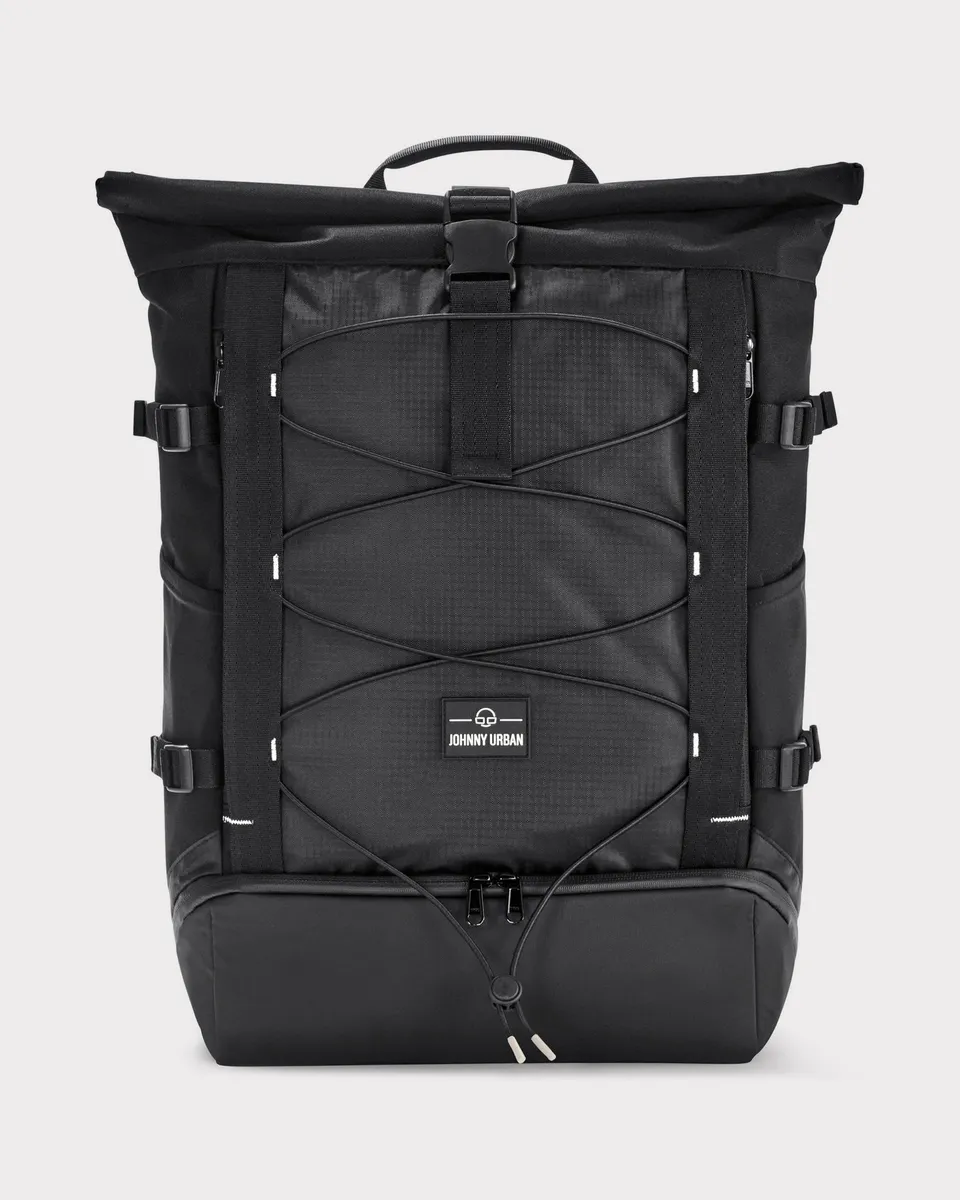 johnny-urban-allen-large-move-rolltop-rucksack-16-zoll-schwarz image 1