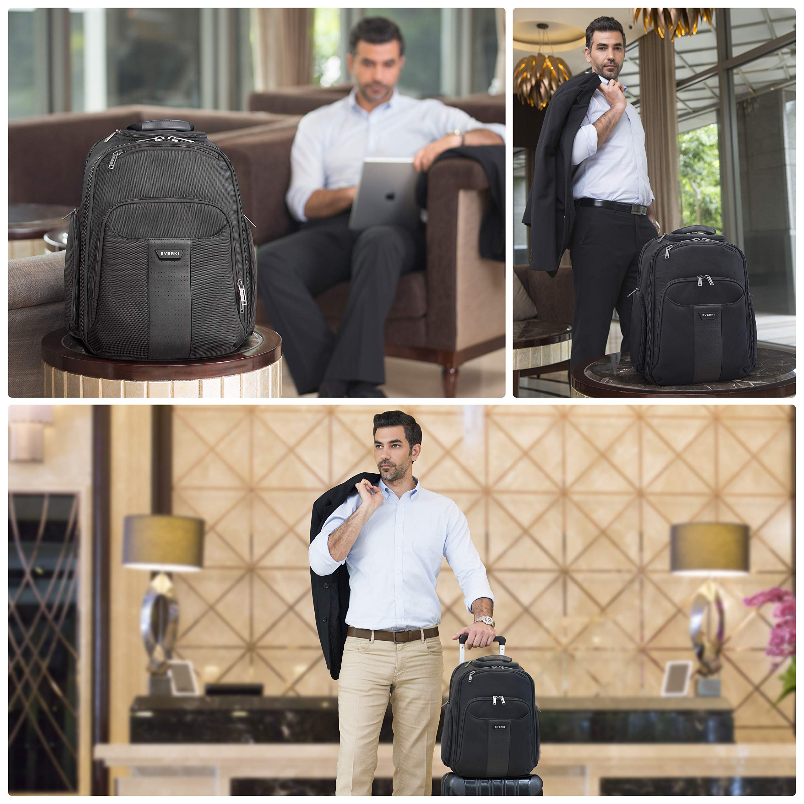 everki-laptop-rucksack-unisex-business-backpack image 3