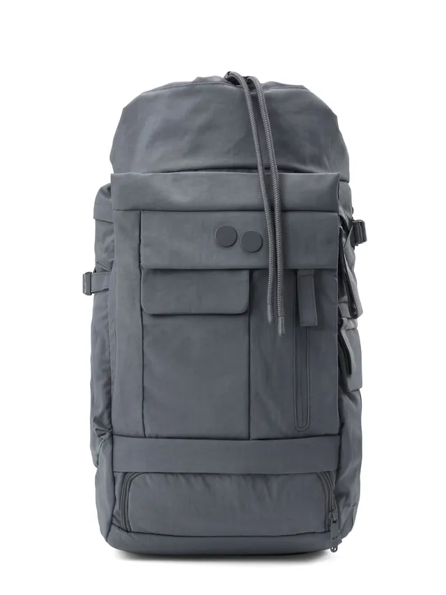 pinqponq-blok-large-rucksack-crinkle-grey-handgep-ck-backpack-mit-xl-laptopfach image 1