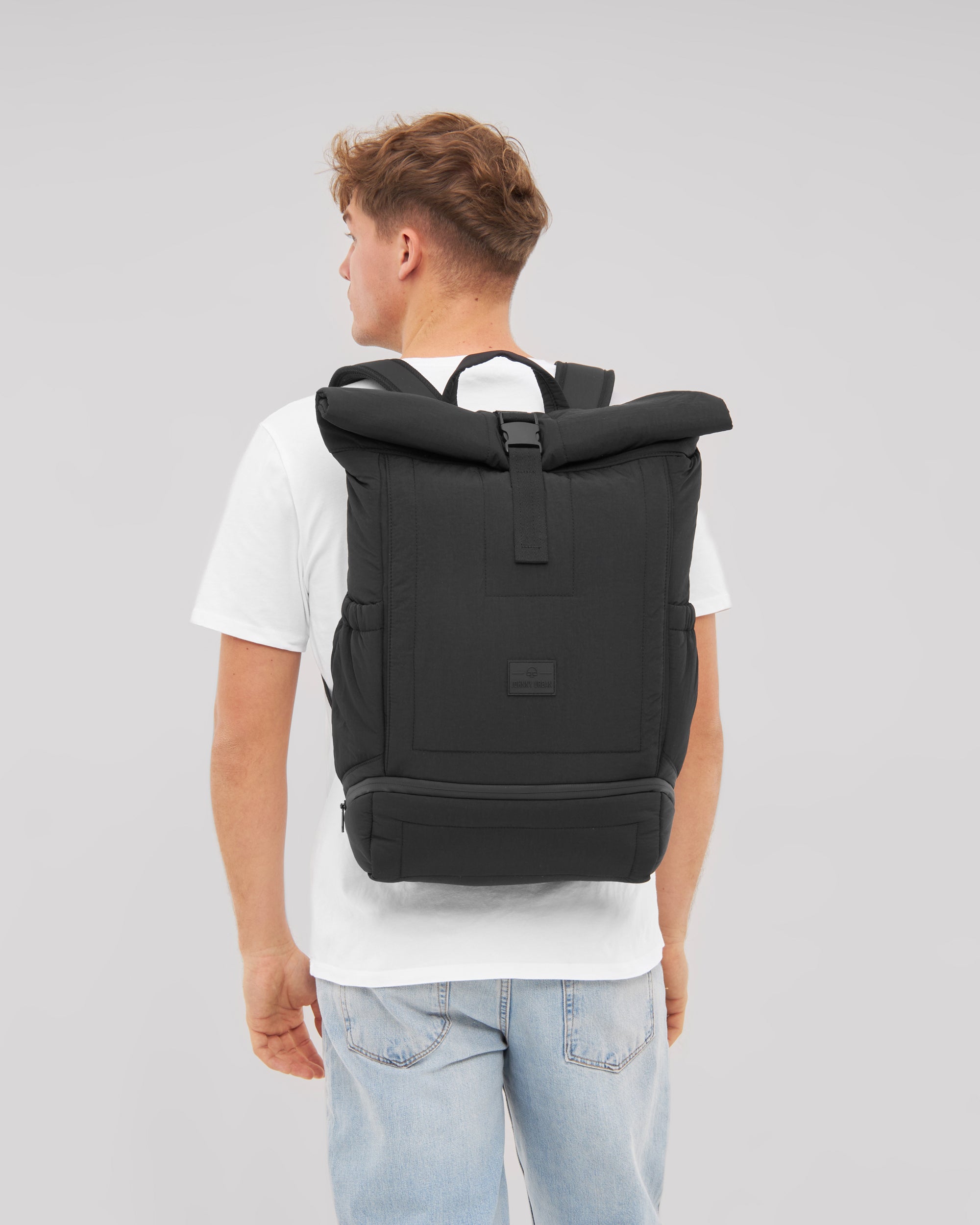 johnny-urban-rolltop-rucksack-kyle-gepufferter-laptop-rucksack-mit-schuhfach image 3