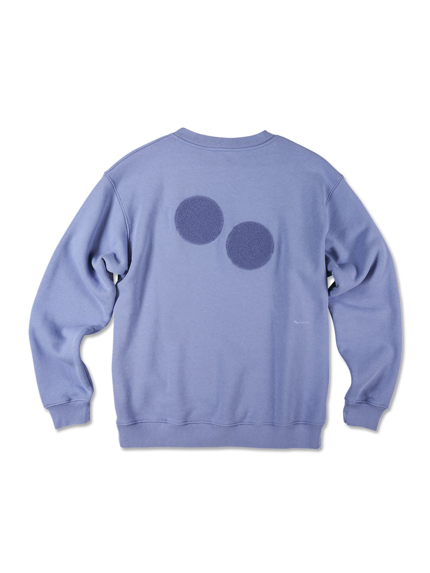 pinqponq-sweatshirt-cotton-unisex-pool-blue image 2