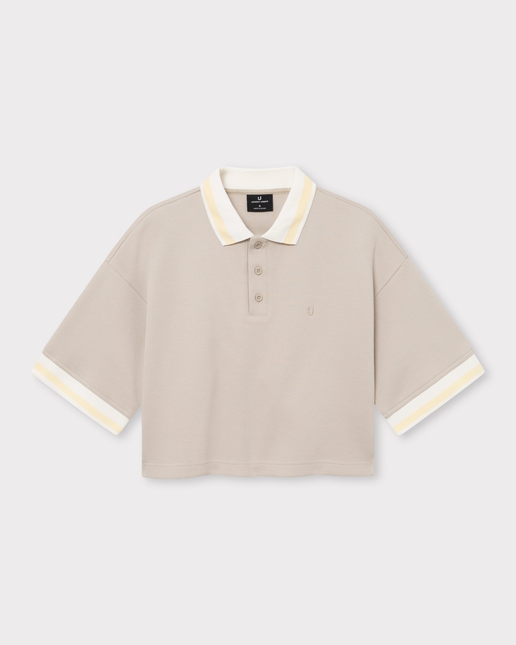johnny-urban-abbie-cropped-poloshirt-damen image 3