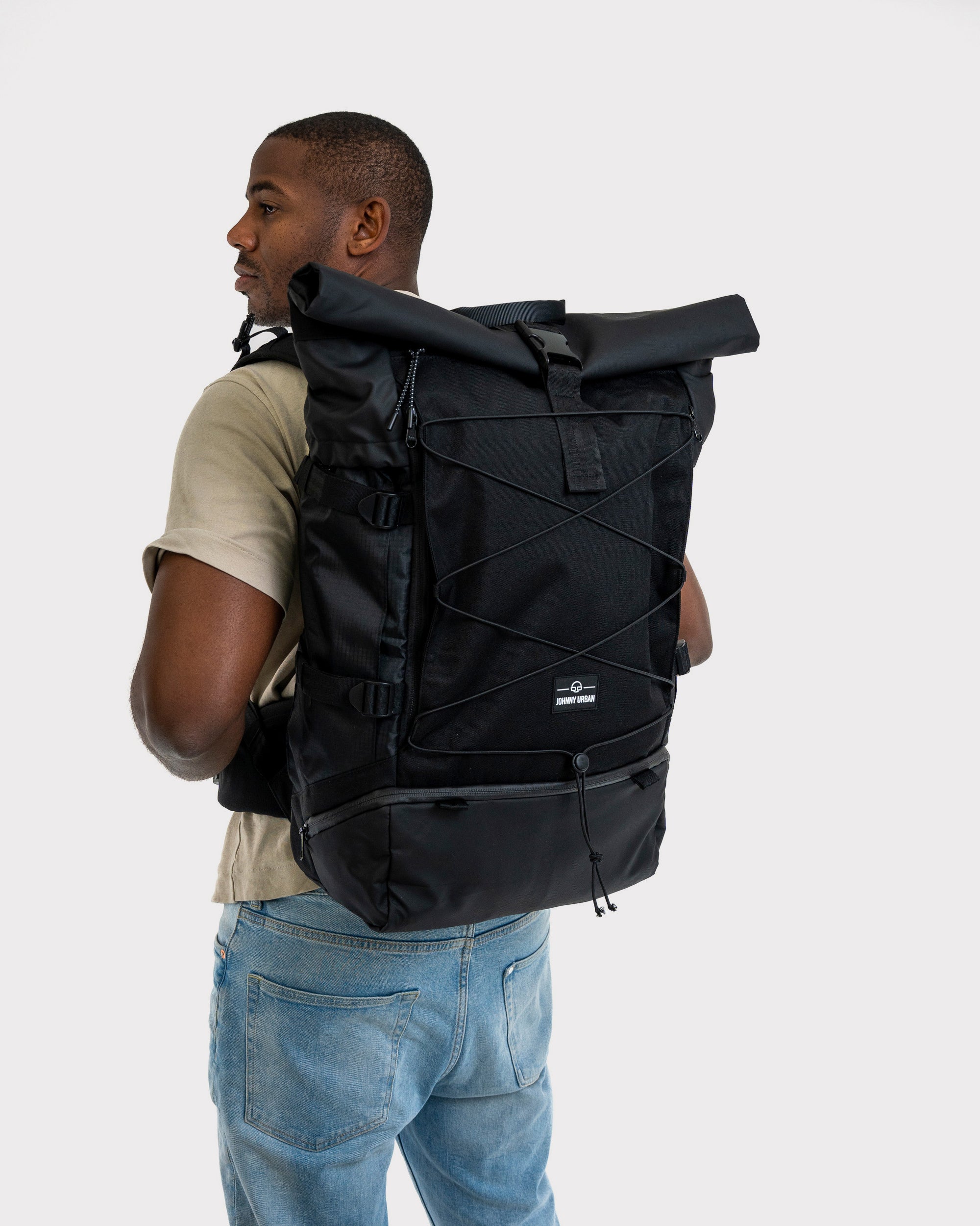 johnny-urban-allen-xl-travel-reiserucksack-rolltop-beige image 3