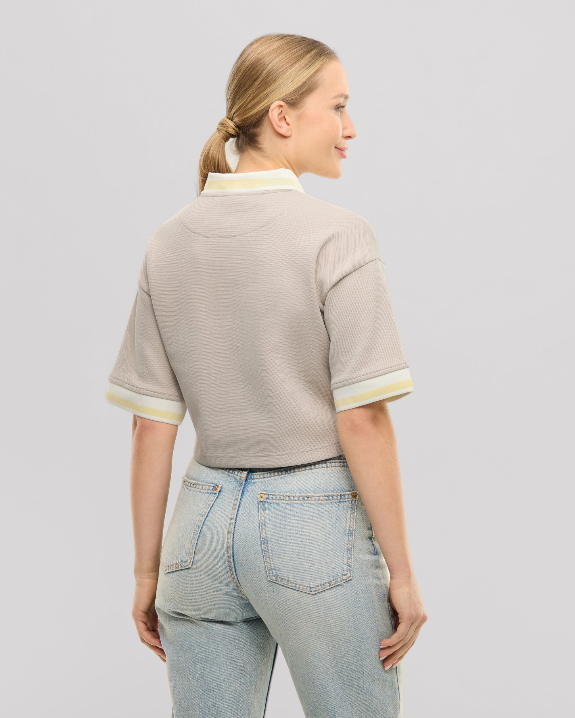 johnny-urban-abbie-cropped-poloshirt-damen image 2