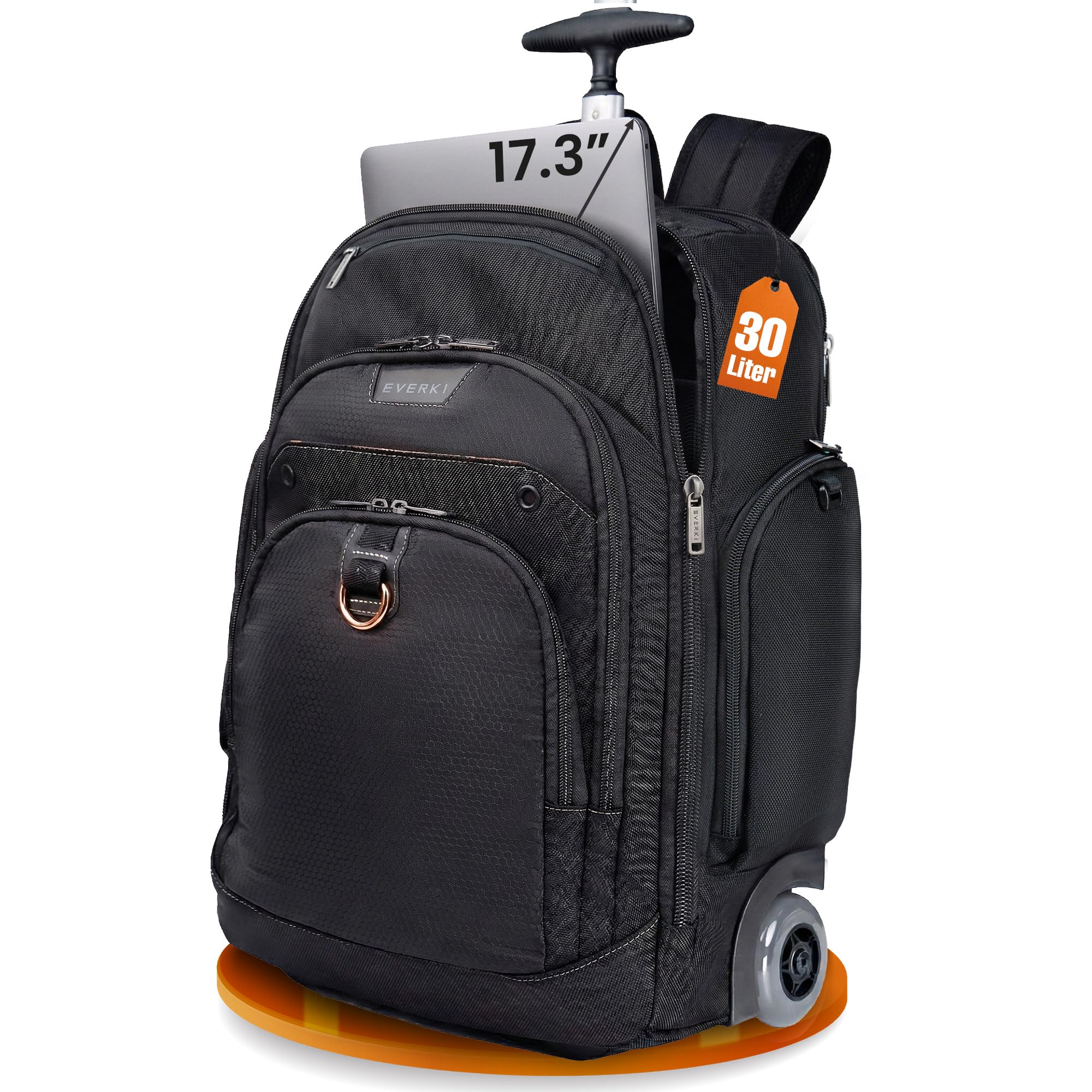 everki-atlas-rollrucksack-mit-rollen-30-l-f-r-13-bis-17-3-zoll-laptop image 8