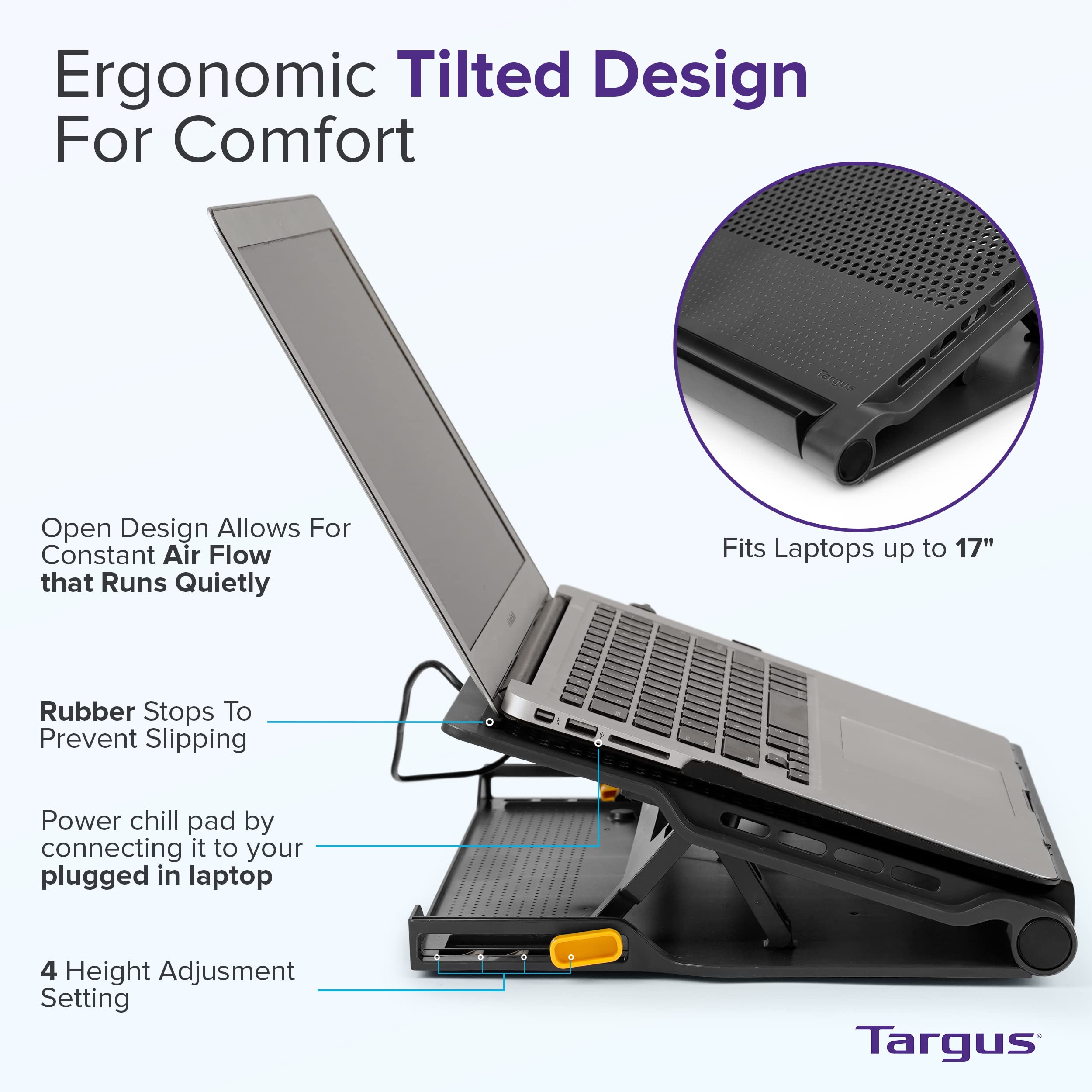 targus-awe81eu-laptop-k-hler-cooling-pad-mit-4-port-usb-hub-f-r-bis-17-notebook image 2