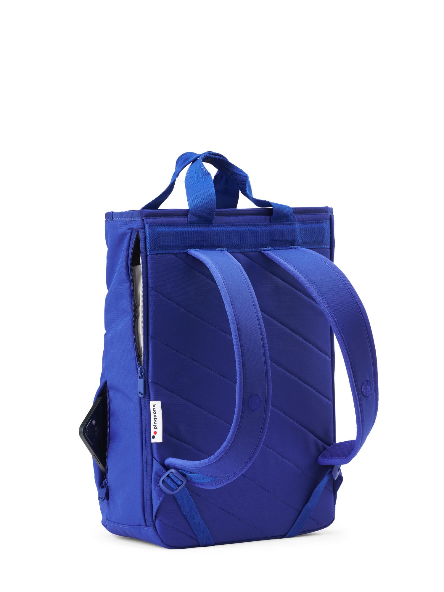 pinqponq-komo-ultimate-blue-rucksack-tote image 2