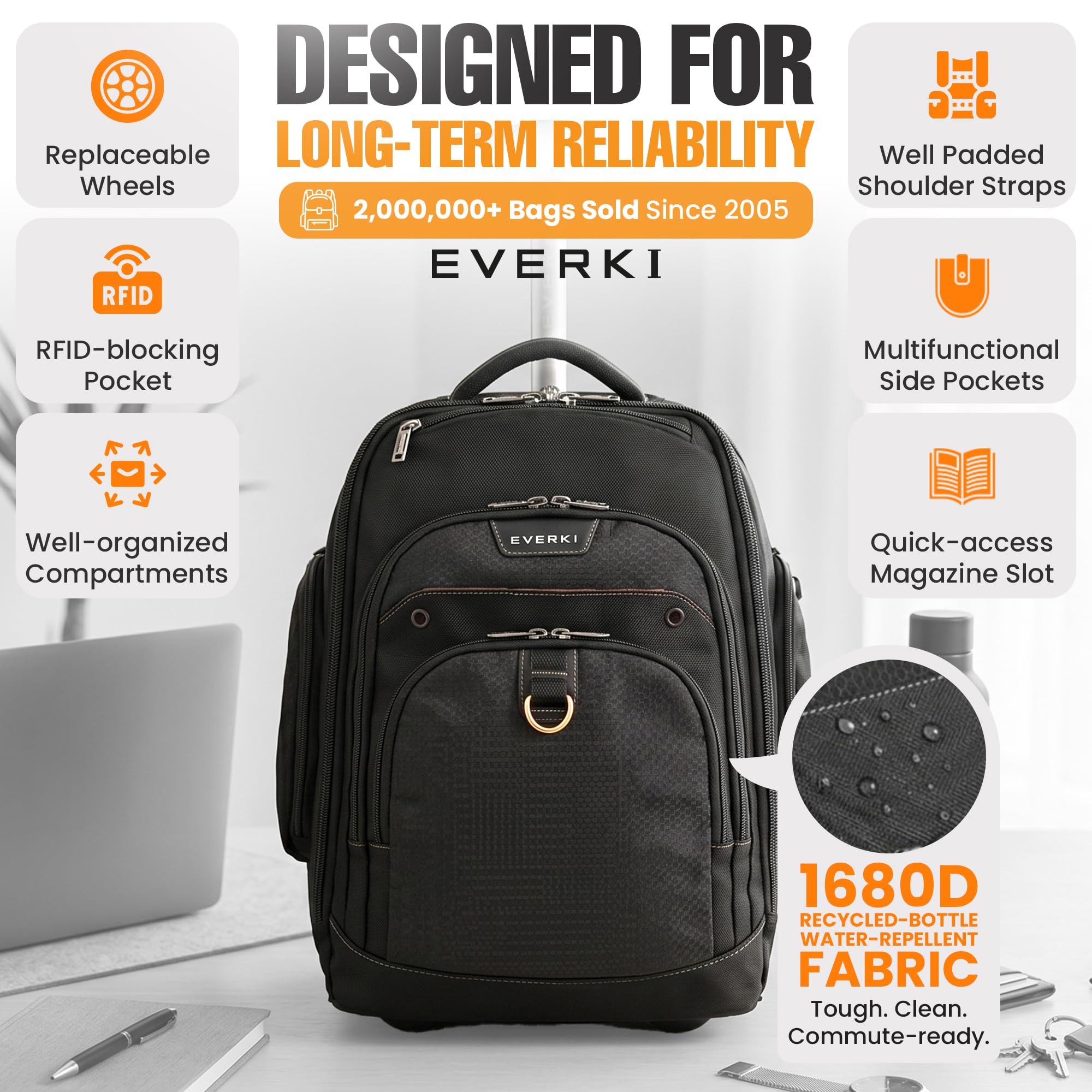 everki-atlas-rollrucksack-mit-rollen-30-l-f-r-13-bis-17-3-zoll-laptop image 4