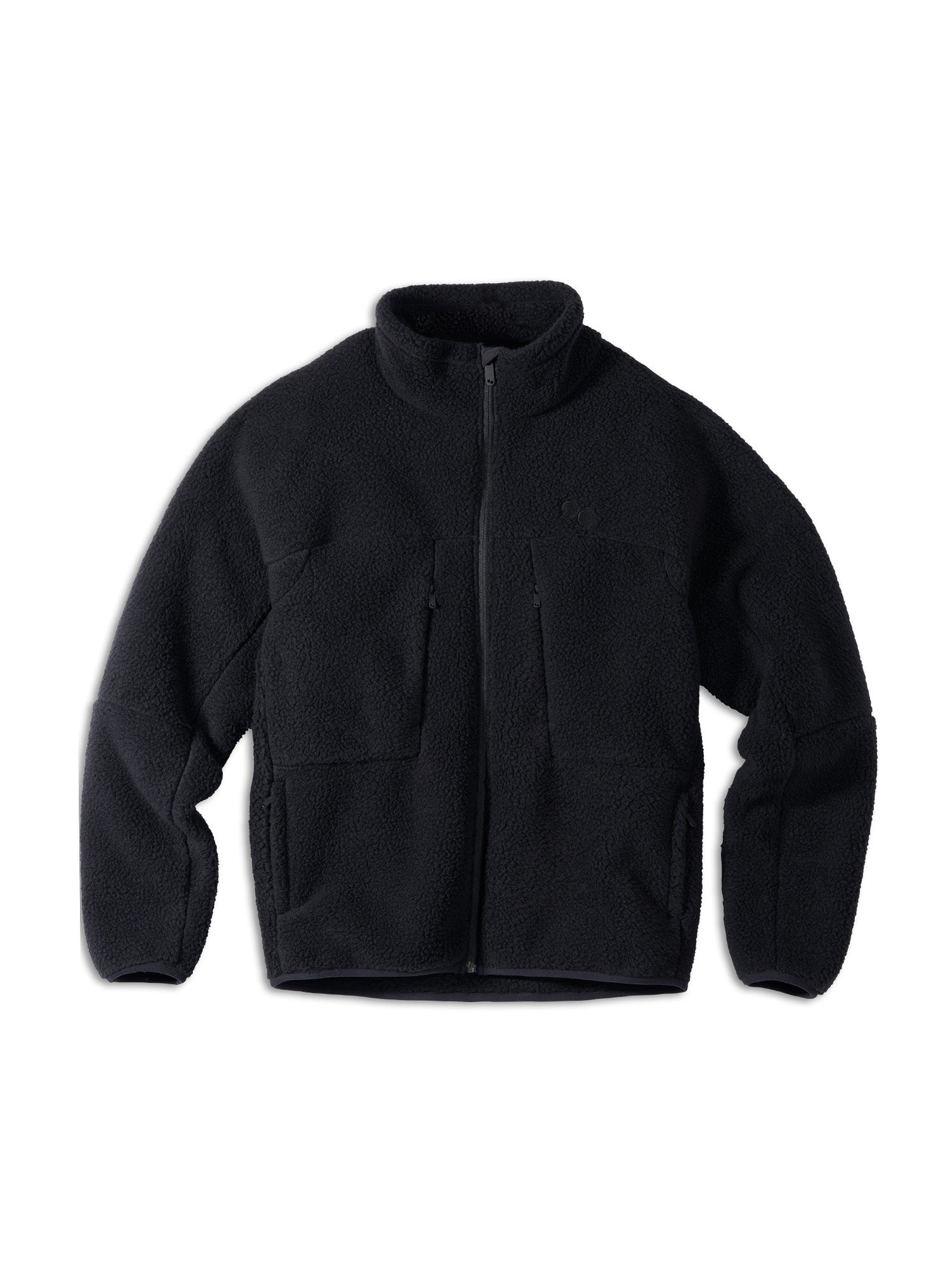 pinqponq-fleece-jacket-herren-fleecejacke-peat-black image 1
