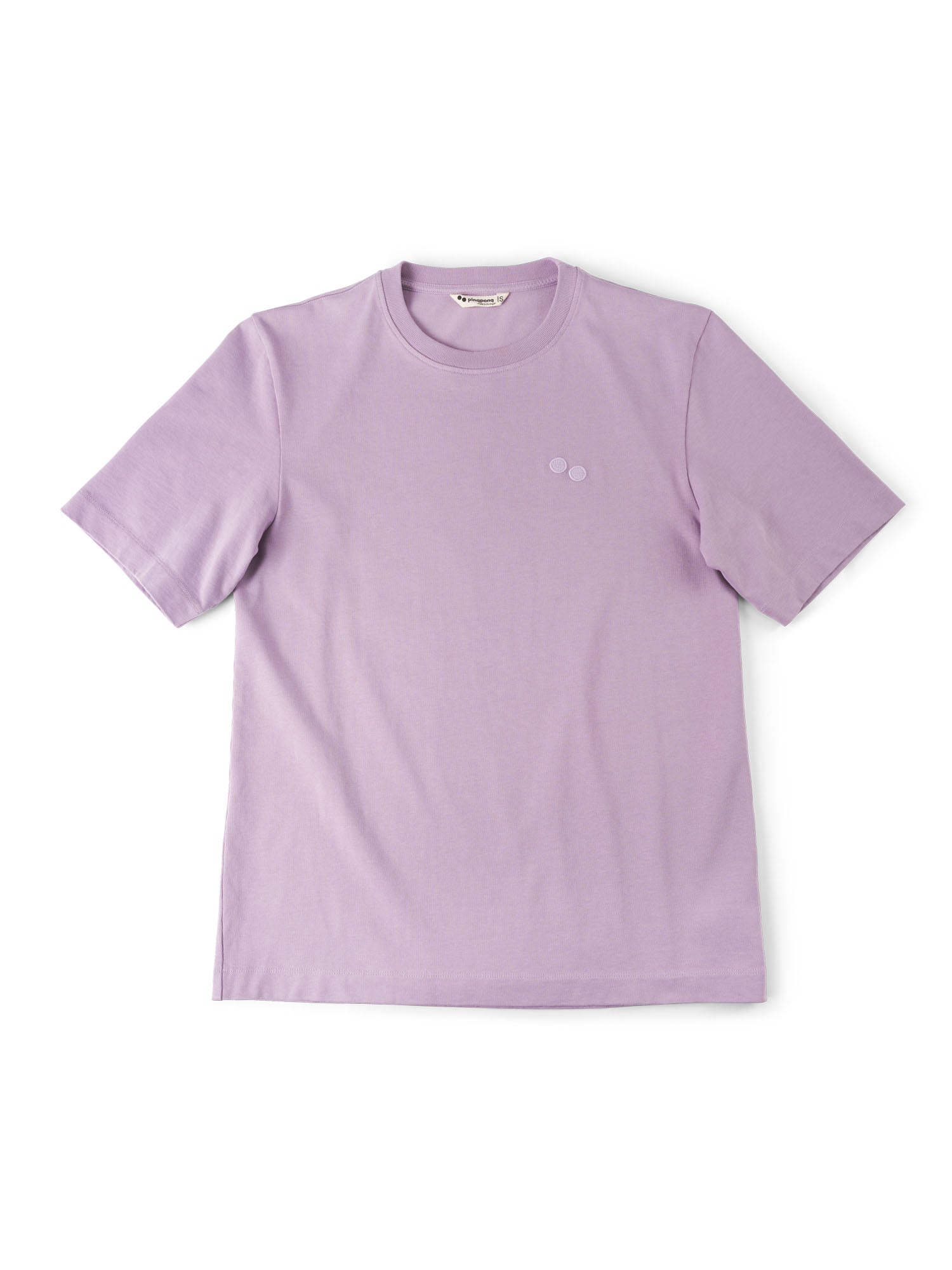 pinqponq-t-shirt-cotton-graphic-male-dusted-flowers-lilac image 1