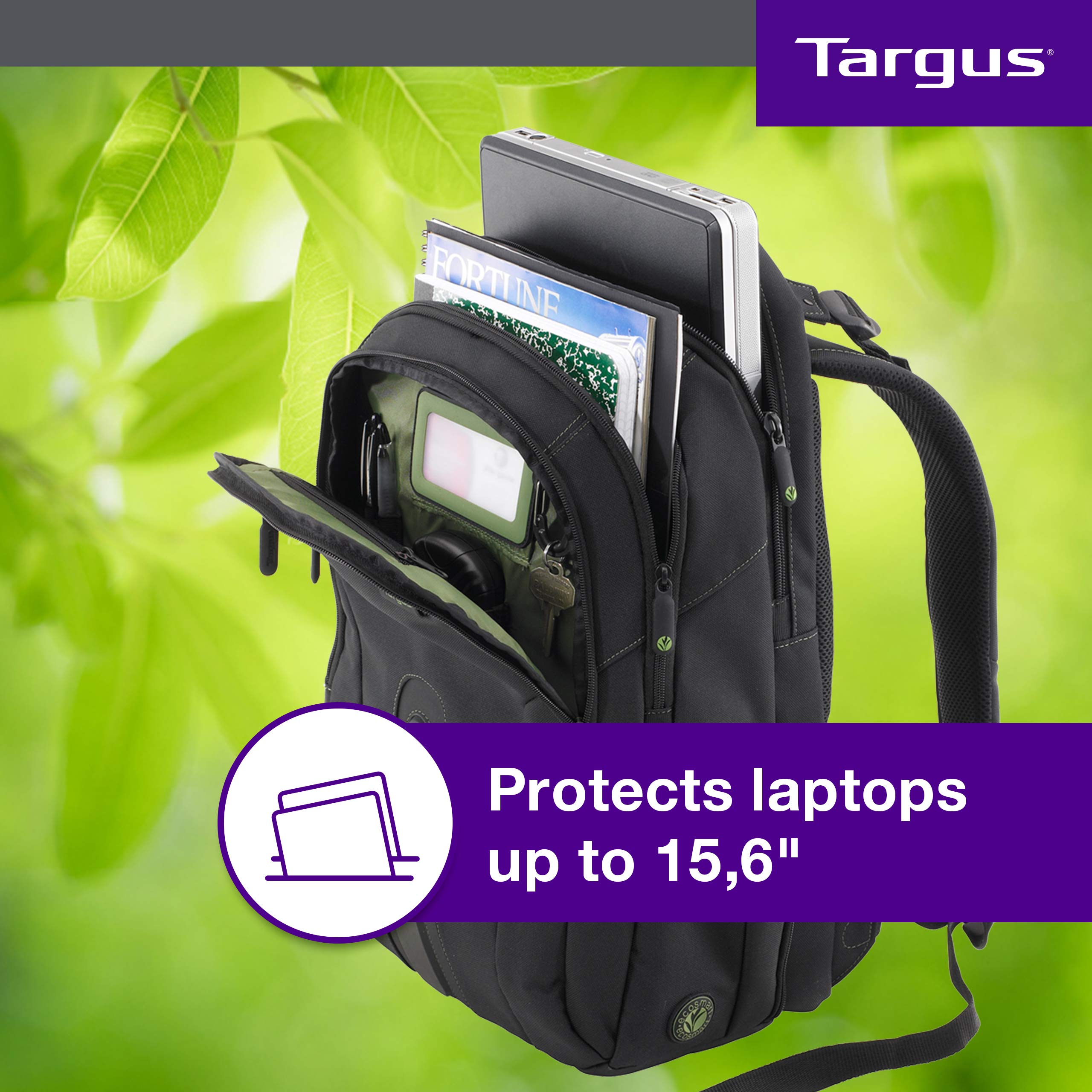 targus-tbb013eu-ecospruce-laptop-rucksack-27-l-15-6-zoll-schwarz image 3
