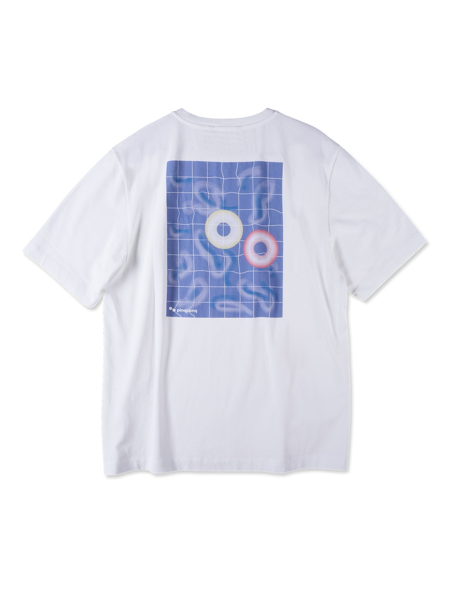 pinqponq-t-shirt-cotton-herren-dandelion-white-resort image 1