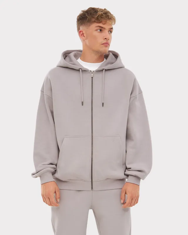 johnny-urban-caleb-oversized-zip-hoodie-unisex-kapuzenjacke-mit-rei-verschluss image 1