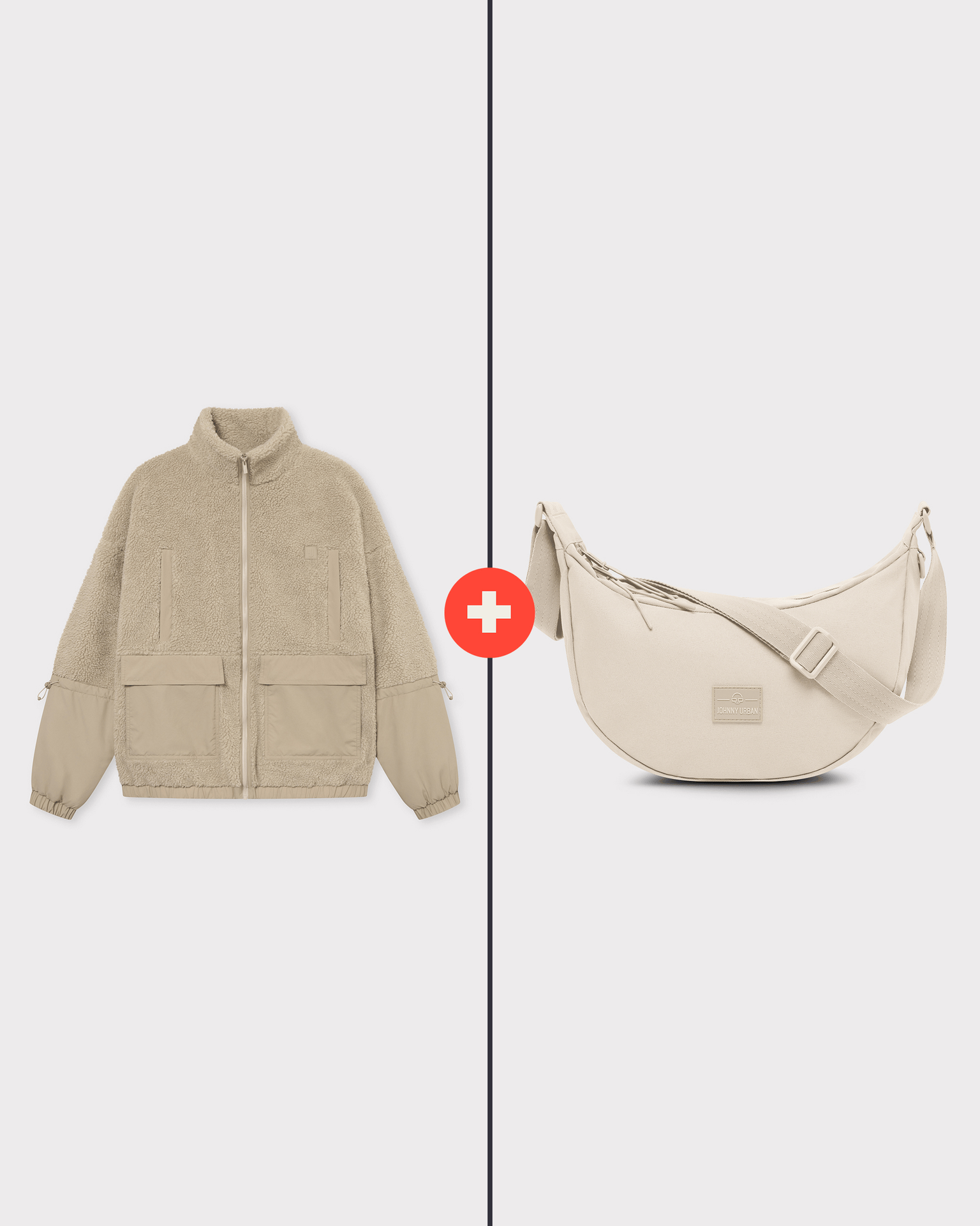johnny-urban-fleecejacke-half-moon-bag-bundle-freizeit-set image 1
