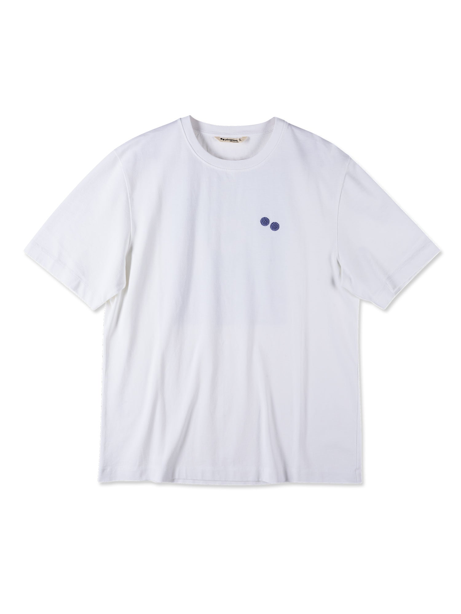 pinqponq-t-shirt-cotton-herren-dandelion-white-resort image 2