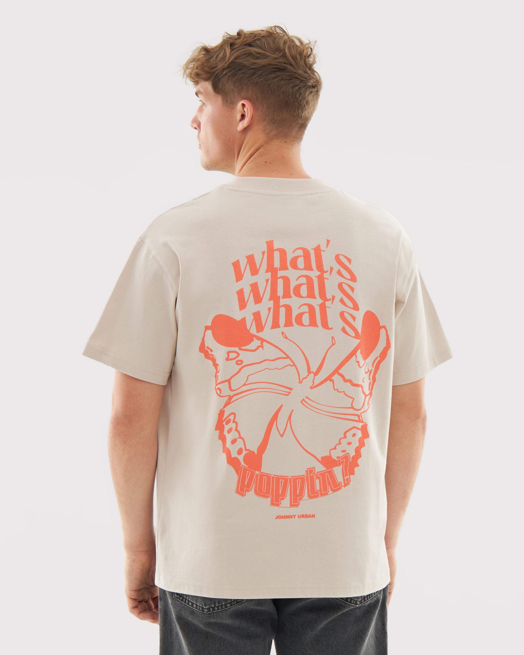 johnny-urban-t-shirt-sammy-butterfly-oversized-unisex-shirt-mit-backprint image 3