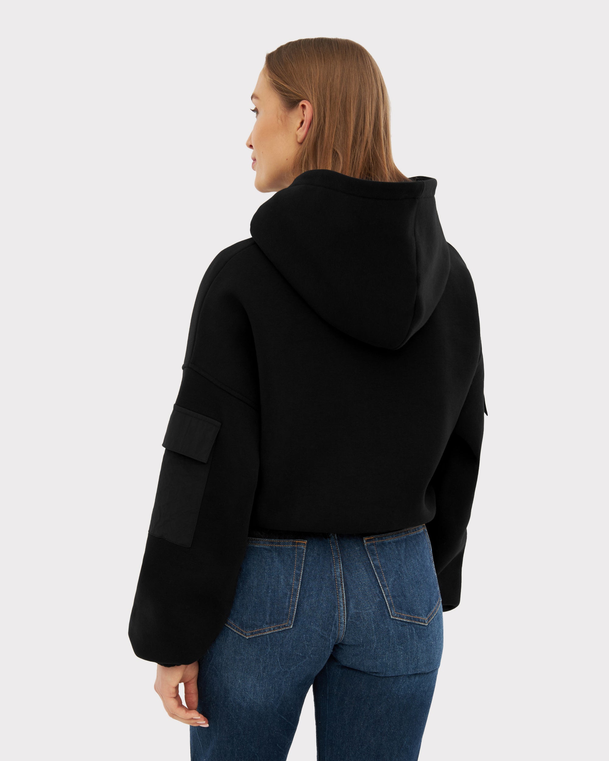 johnny-urban-cropped-hoodie-carly-hoodie-mit-taschen image 2