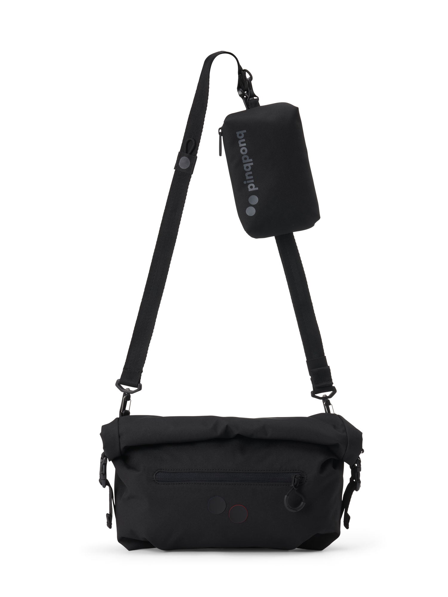 pinqponq-aksel-crossbody-bag-hip-bag-medium-rooted-black image 1