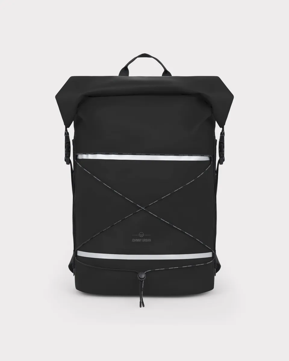 johnny-urban-myles-fiets-rolltop-rugzak-rucksack-mit-gep-cktr-gerhalterung image 1