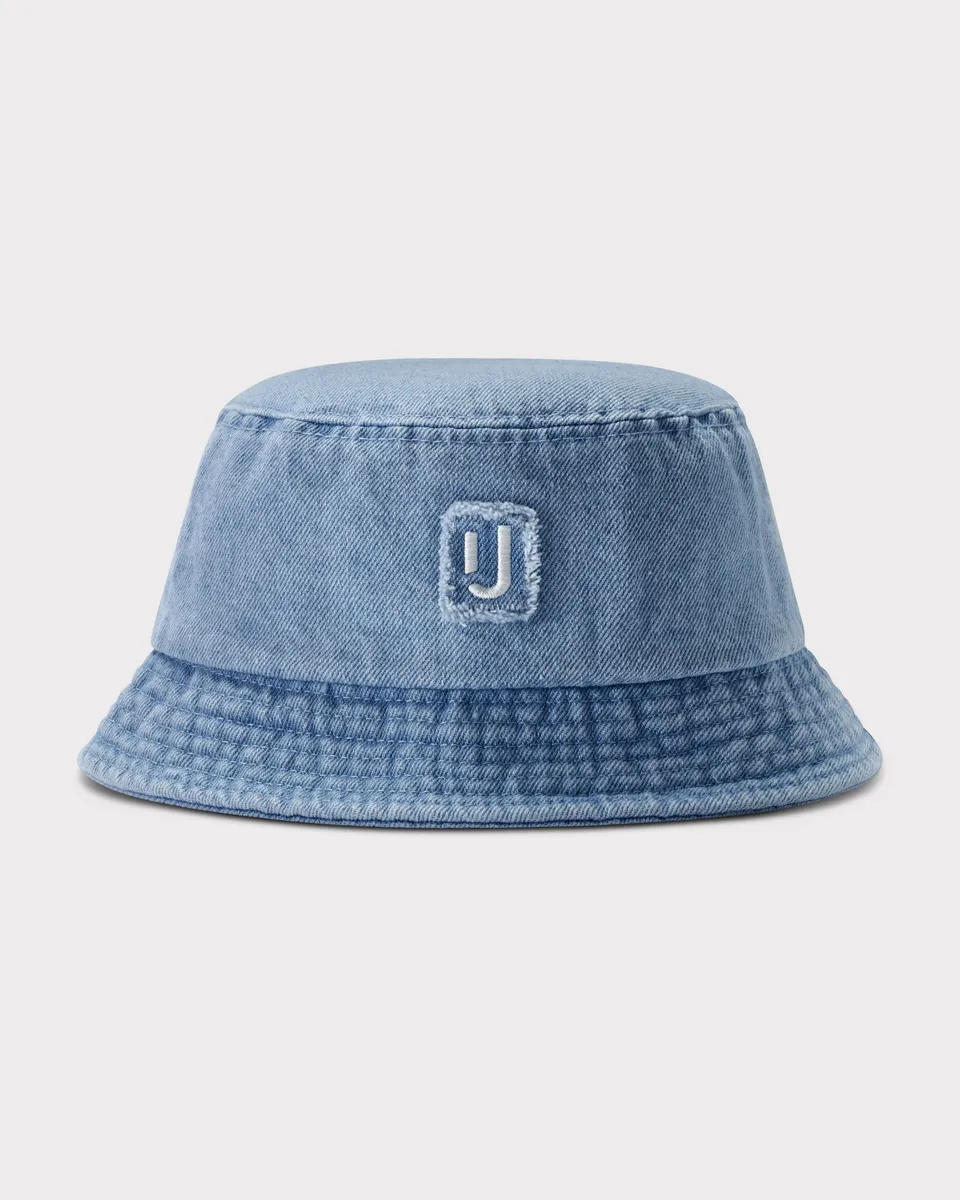 johnny-urban-bucket-hat-bob-denim-fischerhut-100-baumwolle image 1