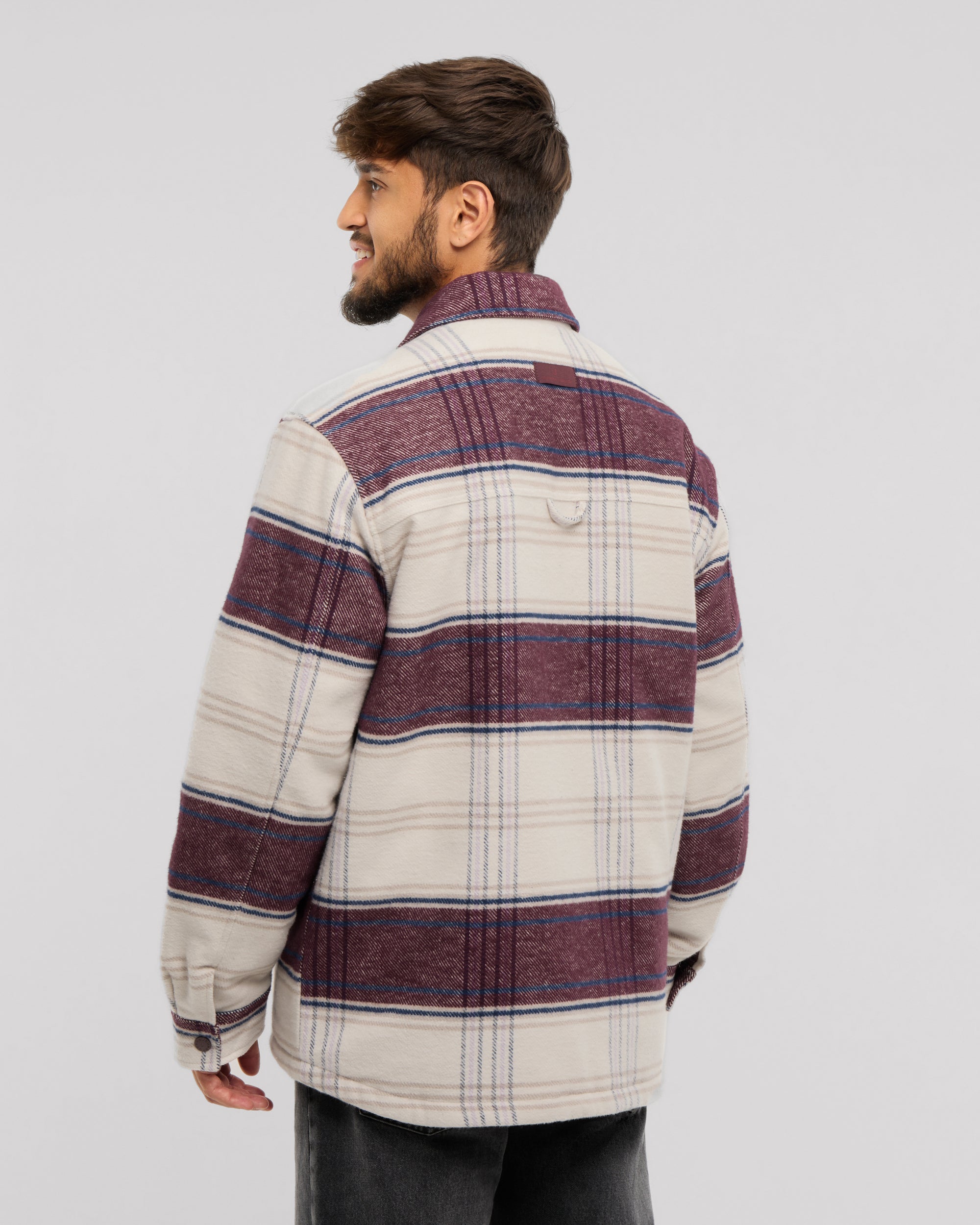 johnny-urban-hemdjacke-jaro-karo-overshirt-herren image 2