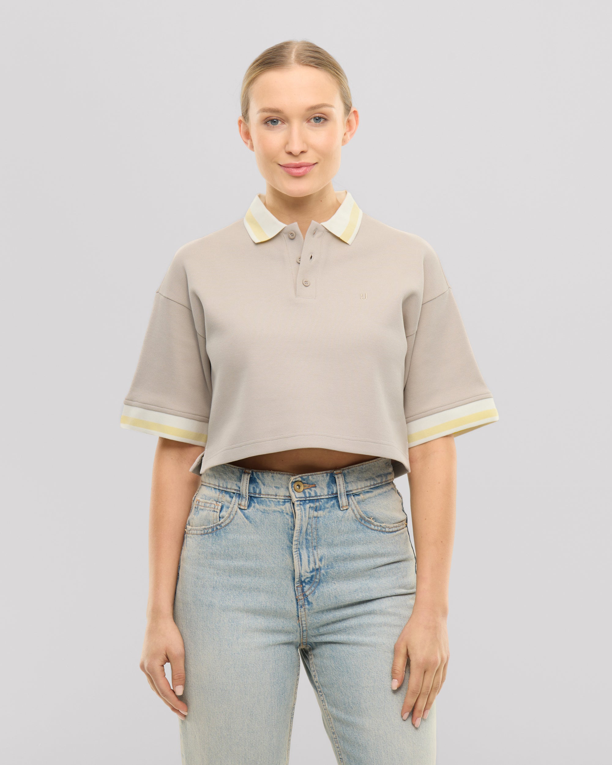 johnny-urban-abbie-cropped-poloshirt-damen image 1