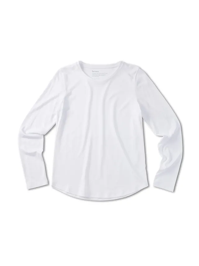 pinqponq-longsleeve-tencel-damen-slim-fit-wooden-white image 1