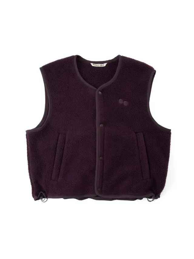 pinqponq-fleece-vest-female-teddyfleece-weste-damen-midnight-plum image 1