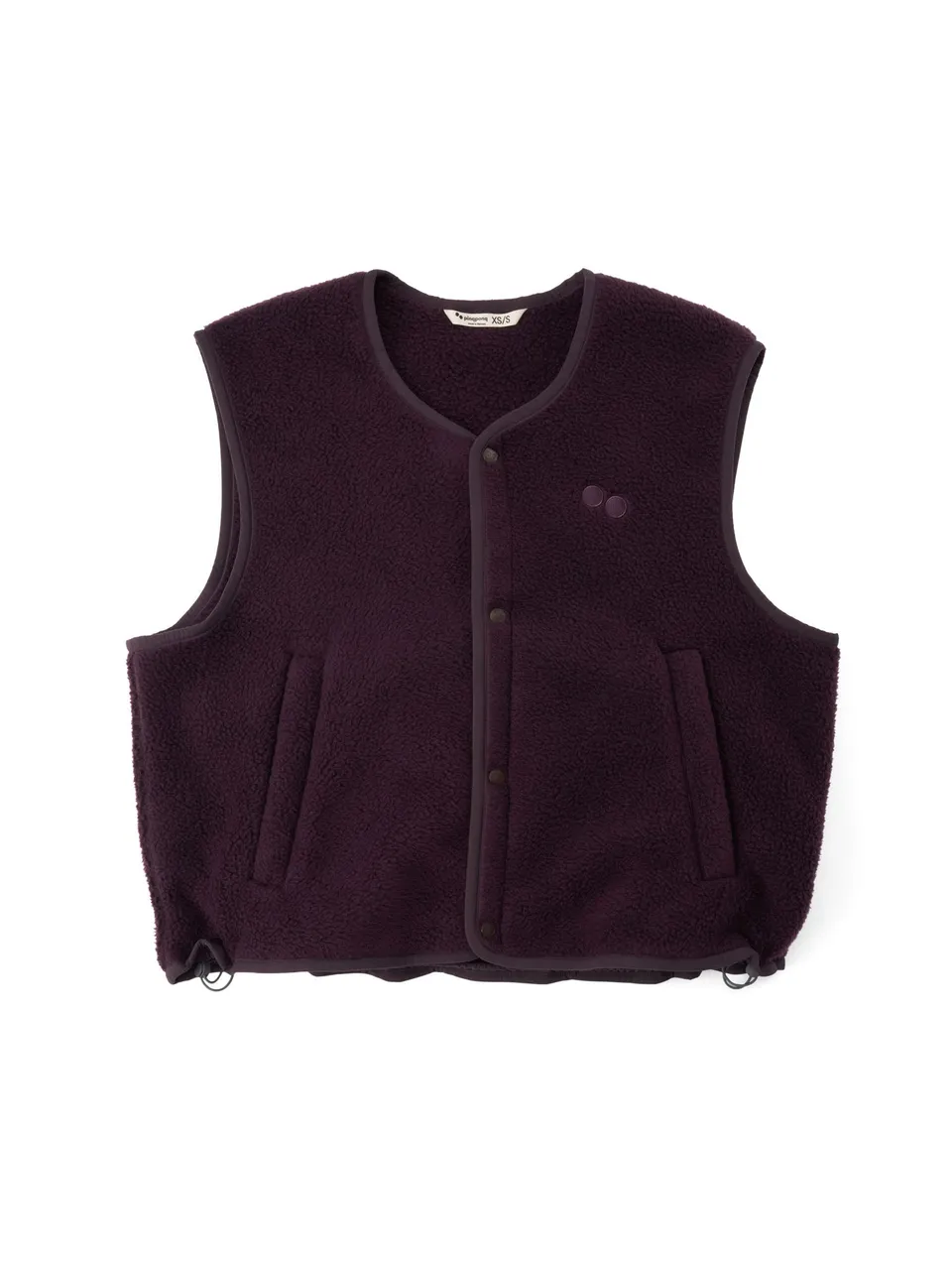pinqponq-fleece-vest-female-teddyfleece-weste-damen-midnight-plum image 1