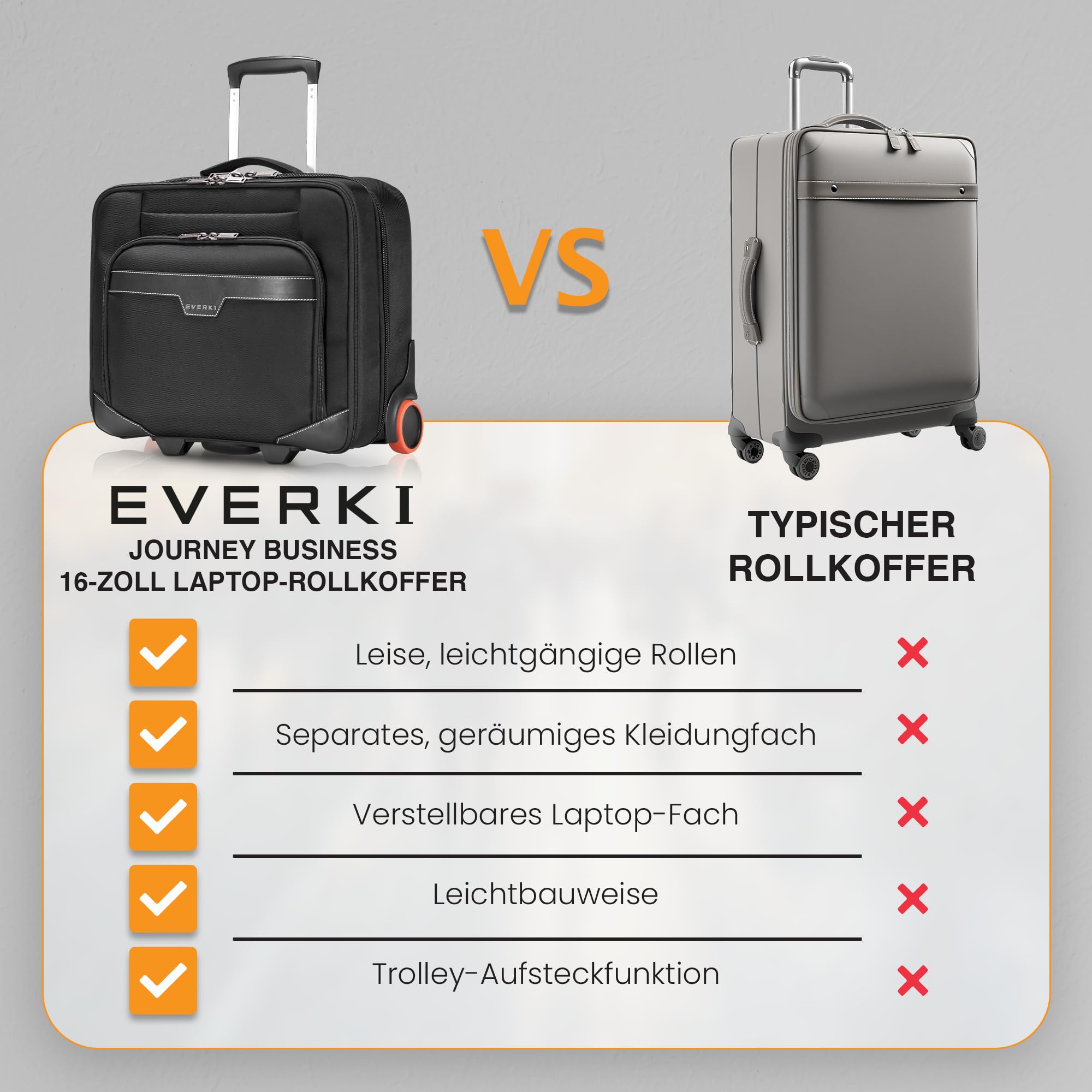 everki-journey-laptop-trolley-ekb440-24-liter-16-zoll-mit-rollen-schwarz image 8