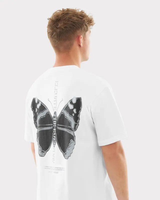 johnny-urban-t-shirt-sammy-chrome-butterfly-oversize-shirt-unisex image 1