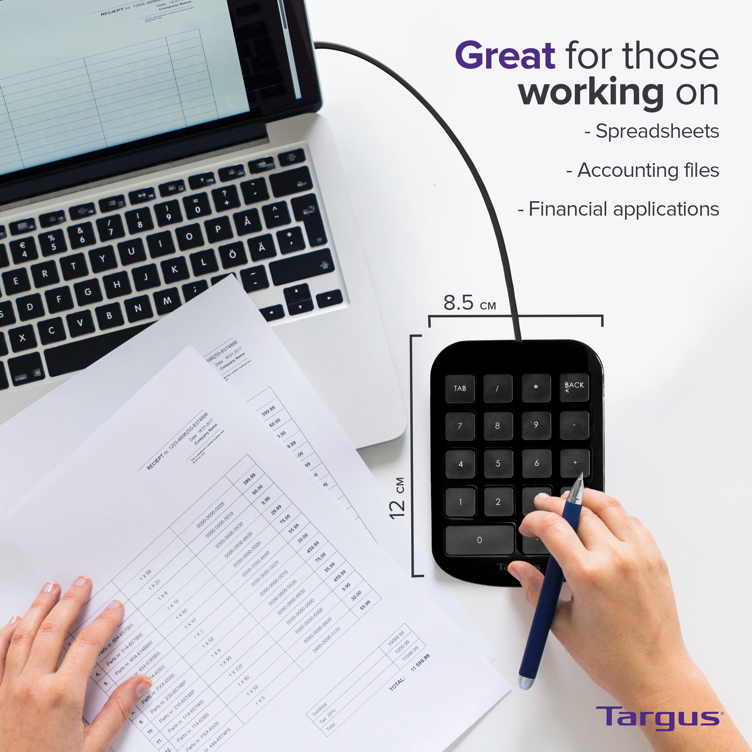 targus-akp10eu-numerische-usb-tastatur-zahlenblock image 3