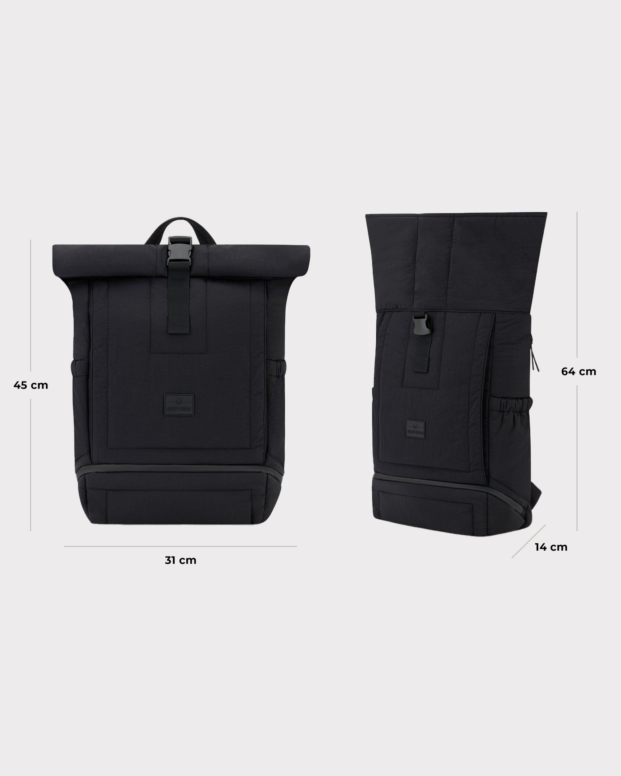 johnny-urban-rolltop-rucksack-kyle-gepufferter-laptop-rucksack-mit-schuhfach image 5