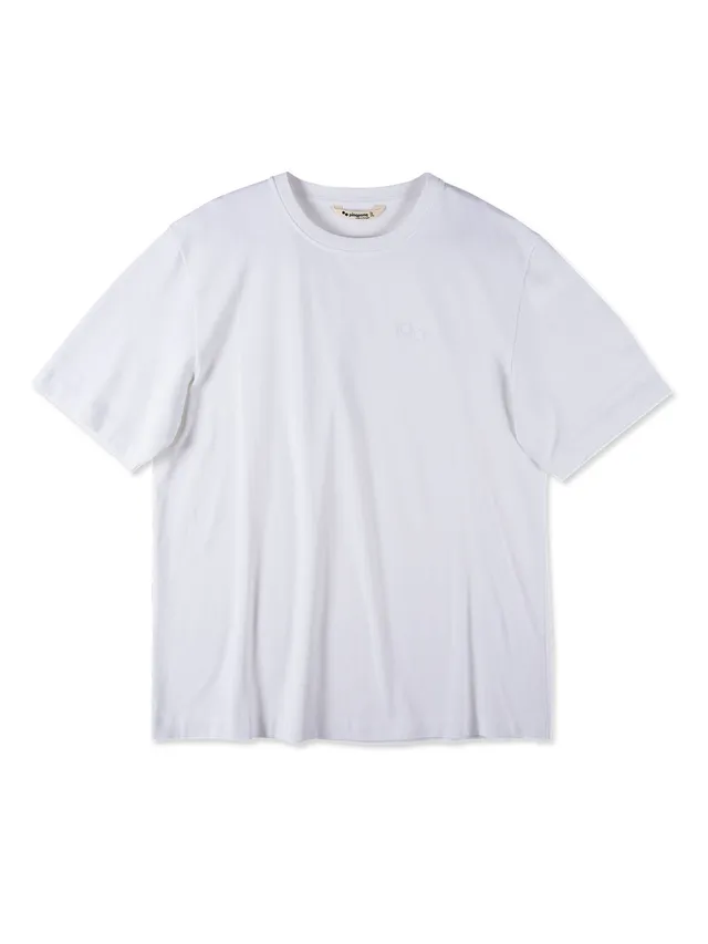 pinqponq-t-shirt-cotton-herren-heavyweight-dandelion-white image 1