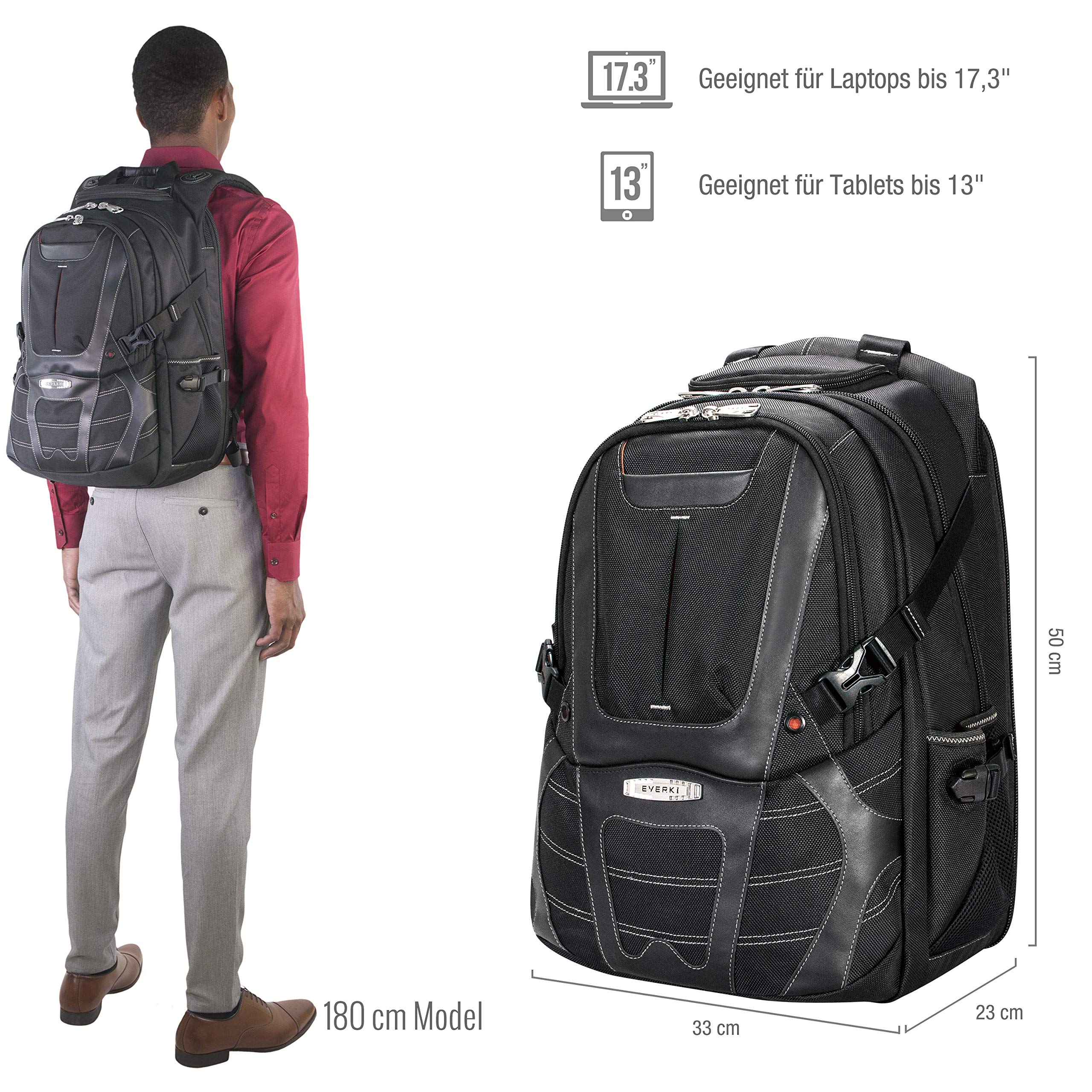 everki-concept-2-business-laptop-rucksack-30l-17-3-zoll-ballistisches-nylon-lede image 3