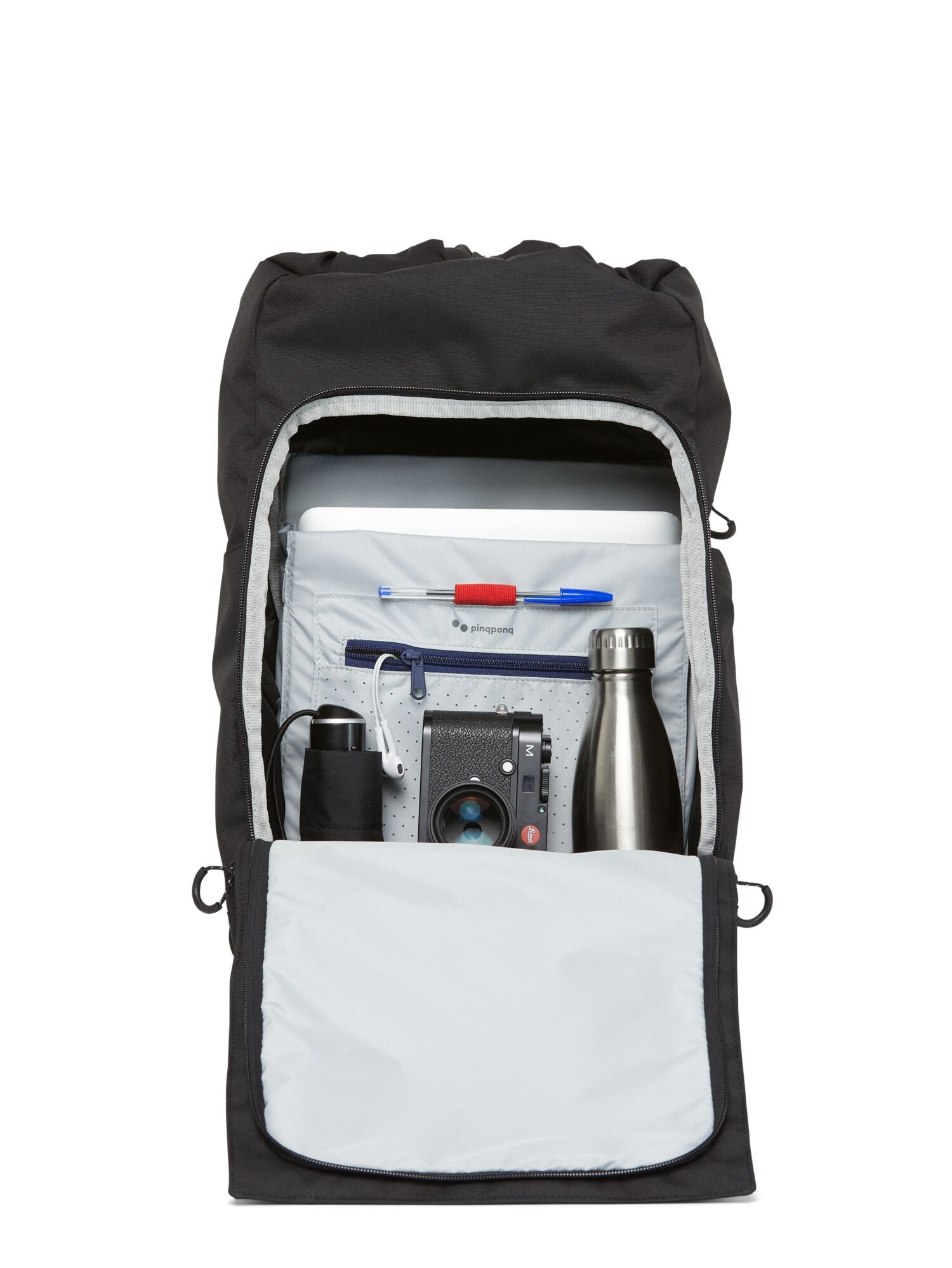 pinqponq-kalm-rucksack-medium-rooted-black image 5