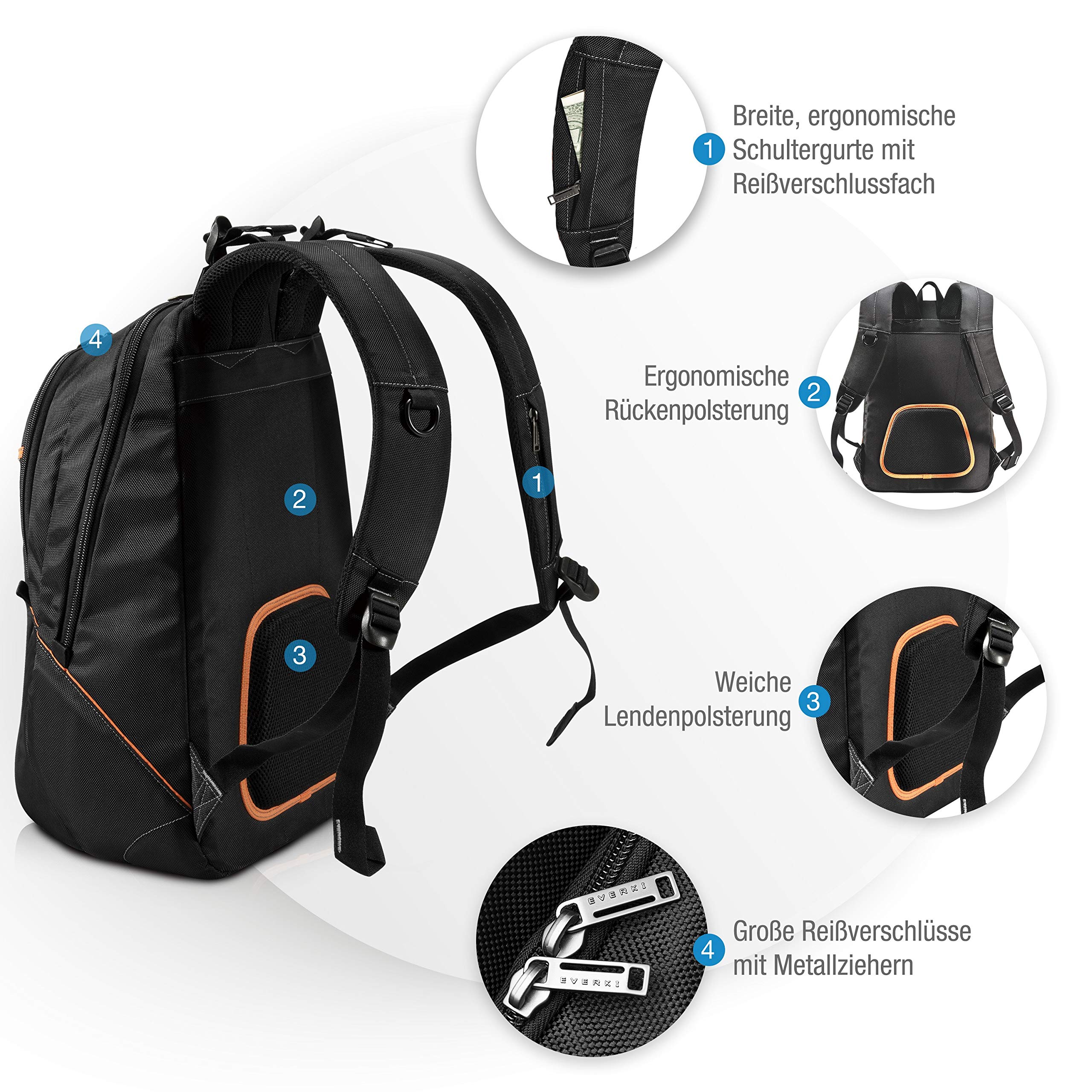 everki-glide-laptop-rucksack-17-3-zoll-26-5-liter-schwarz-ekp129 image 5