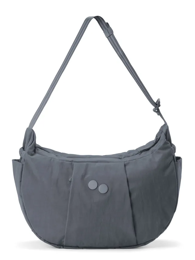 pinqponq-krumm-large-crossbody-tasche-crinkle-grey image 1