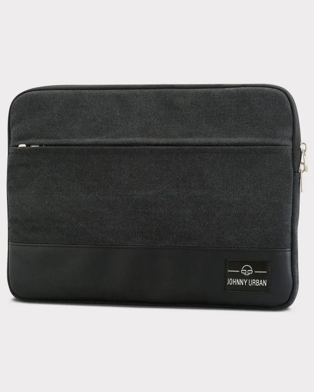 johnny-urban-laptop-h-lle-12-15-zoll-canvas-notebooktasche-mit-seitenfach image 1