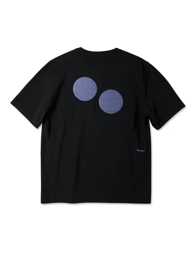 pinqponq-t-shirt-cotton-male-black-frottee-pool image 1