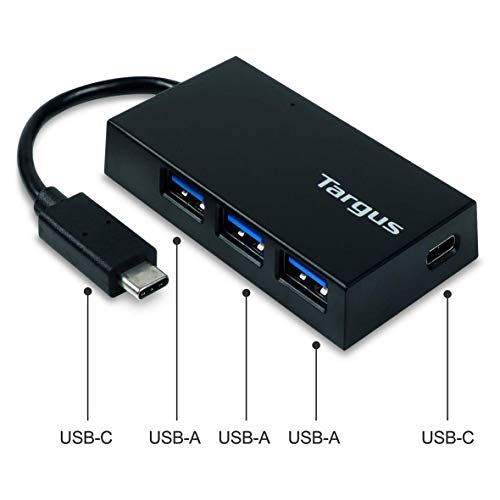 targus-ach922euz-usb-c-hub-auf-3x-usb-a-und-1x-usb-c-schwarz image 7