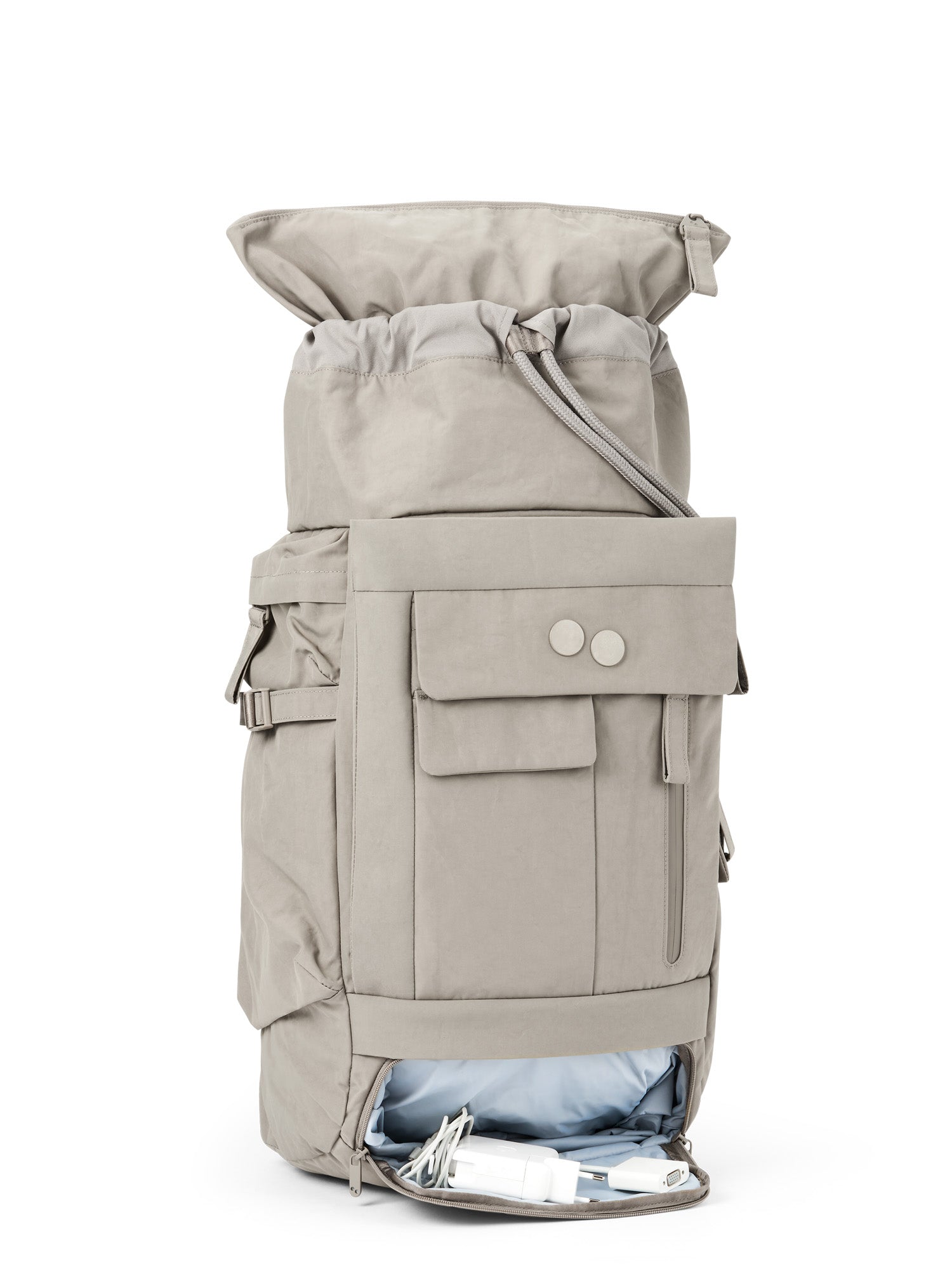 pinqponq-blok-medium-rucksack-crinkle-taupe image 8