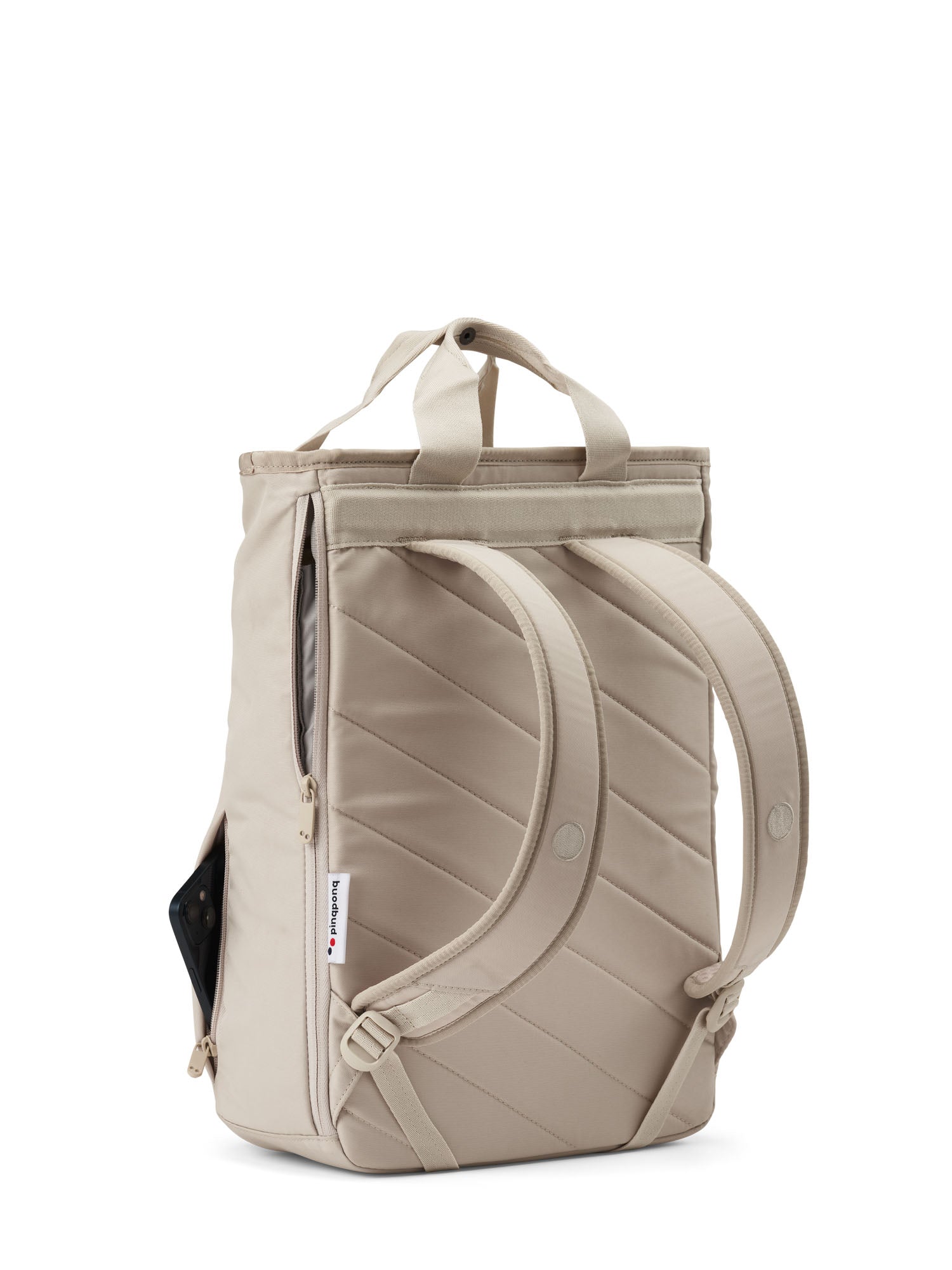pinqponq-komo-rucksack-tote-cliff-beige image 2