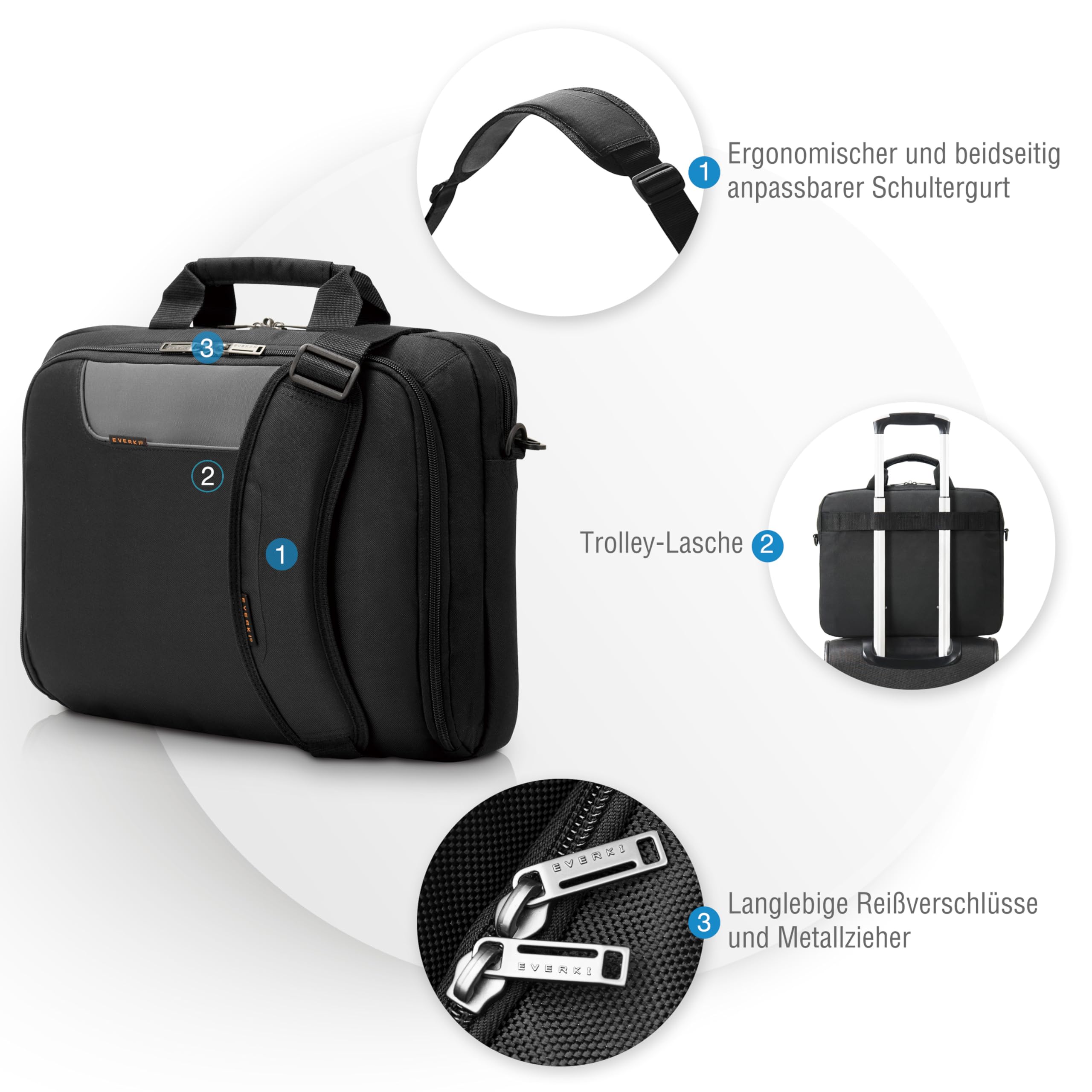 everki-advance-laptoptasche-schwarz-3-fach-wasserdicht image 5