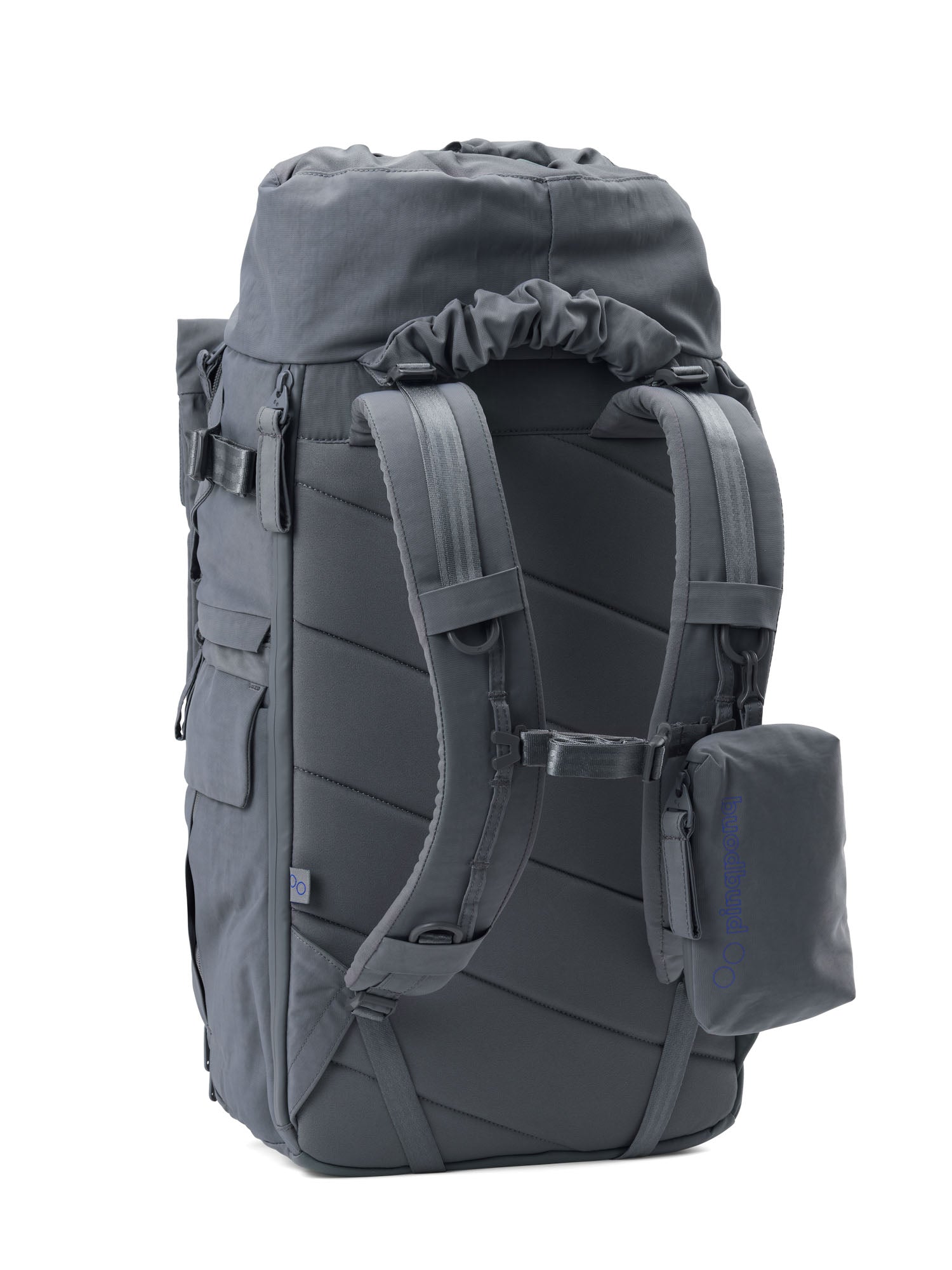 pinqponq-blok-large-rucksack-crinkle-grey-handgep-ck-backpack-mit-xl-laptopfach image 3